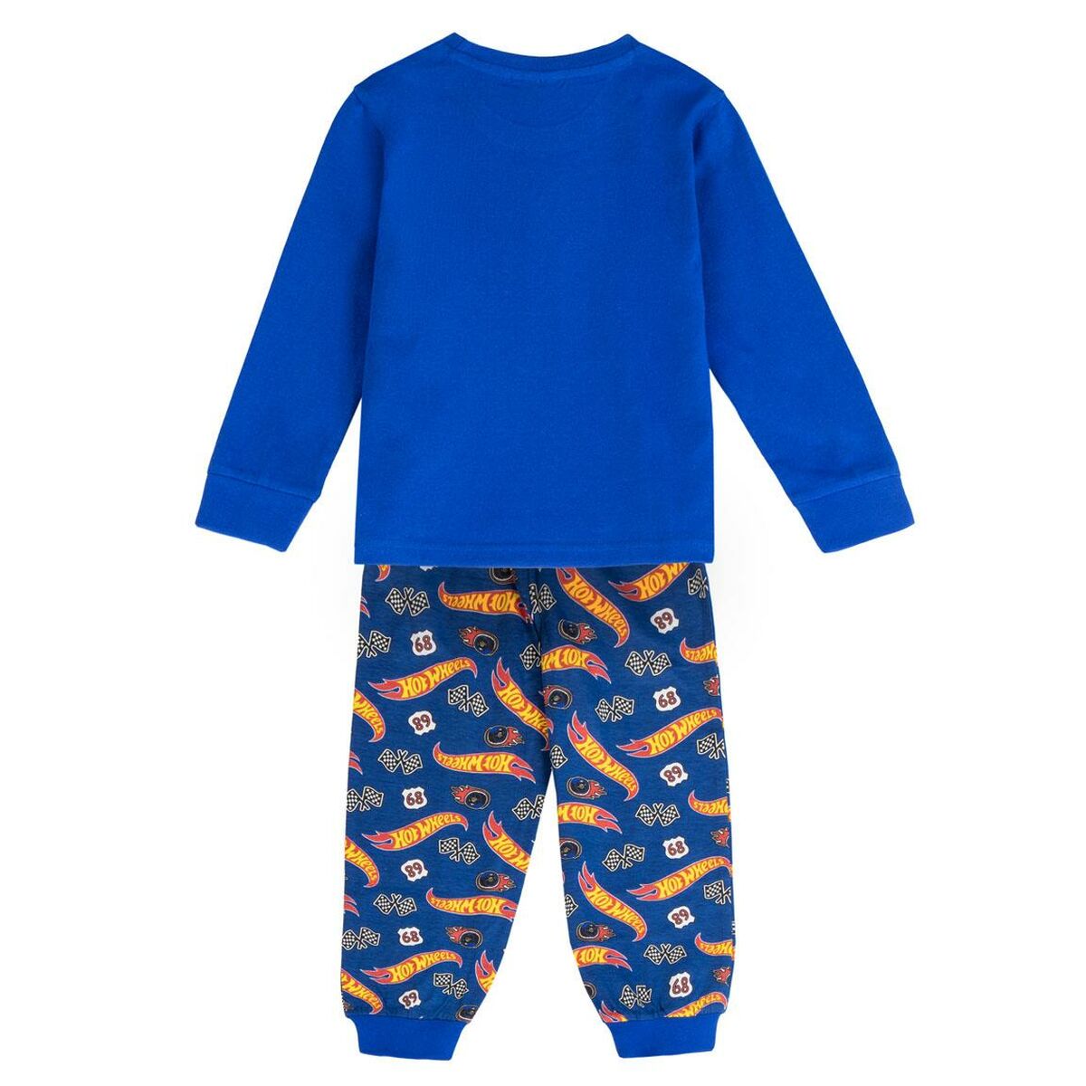 Pijama Infantil Hot Wheels Azul 8 Años