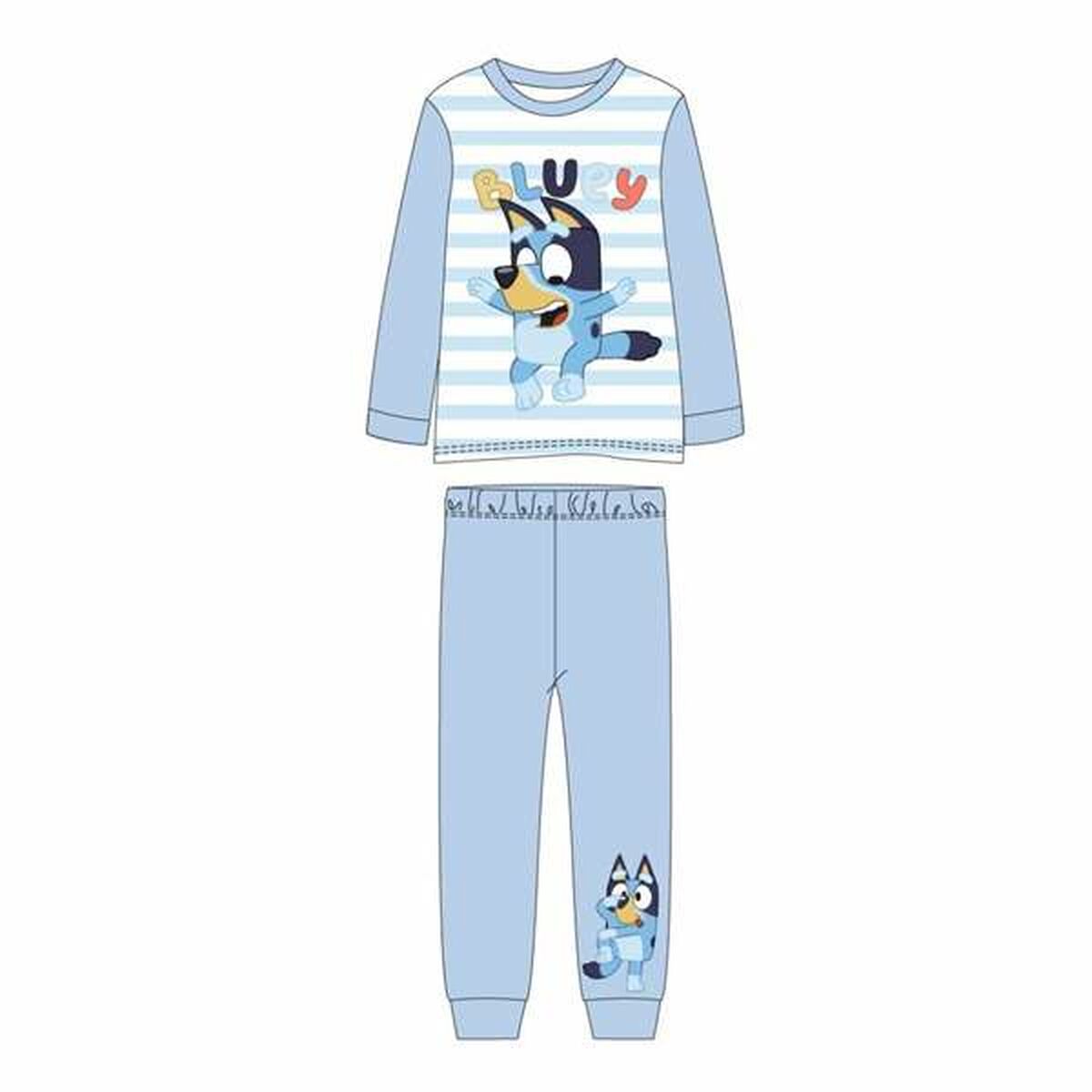 Pijama Infantil Bluey Azul claro