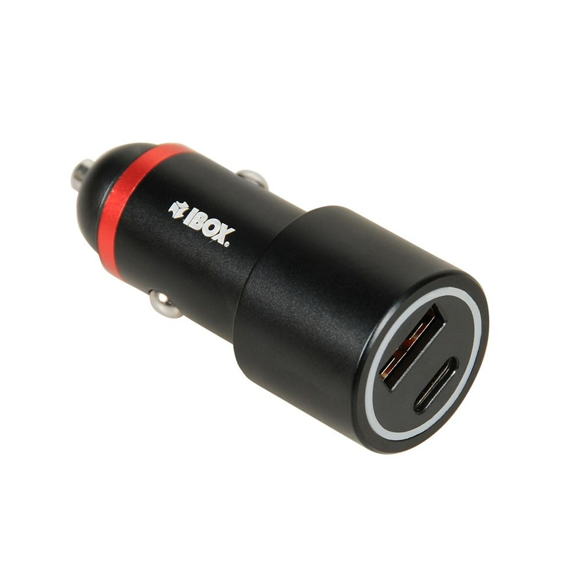 Cargador de Coche Ibox ICC20 Negro 60 W