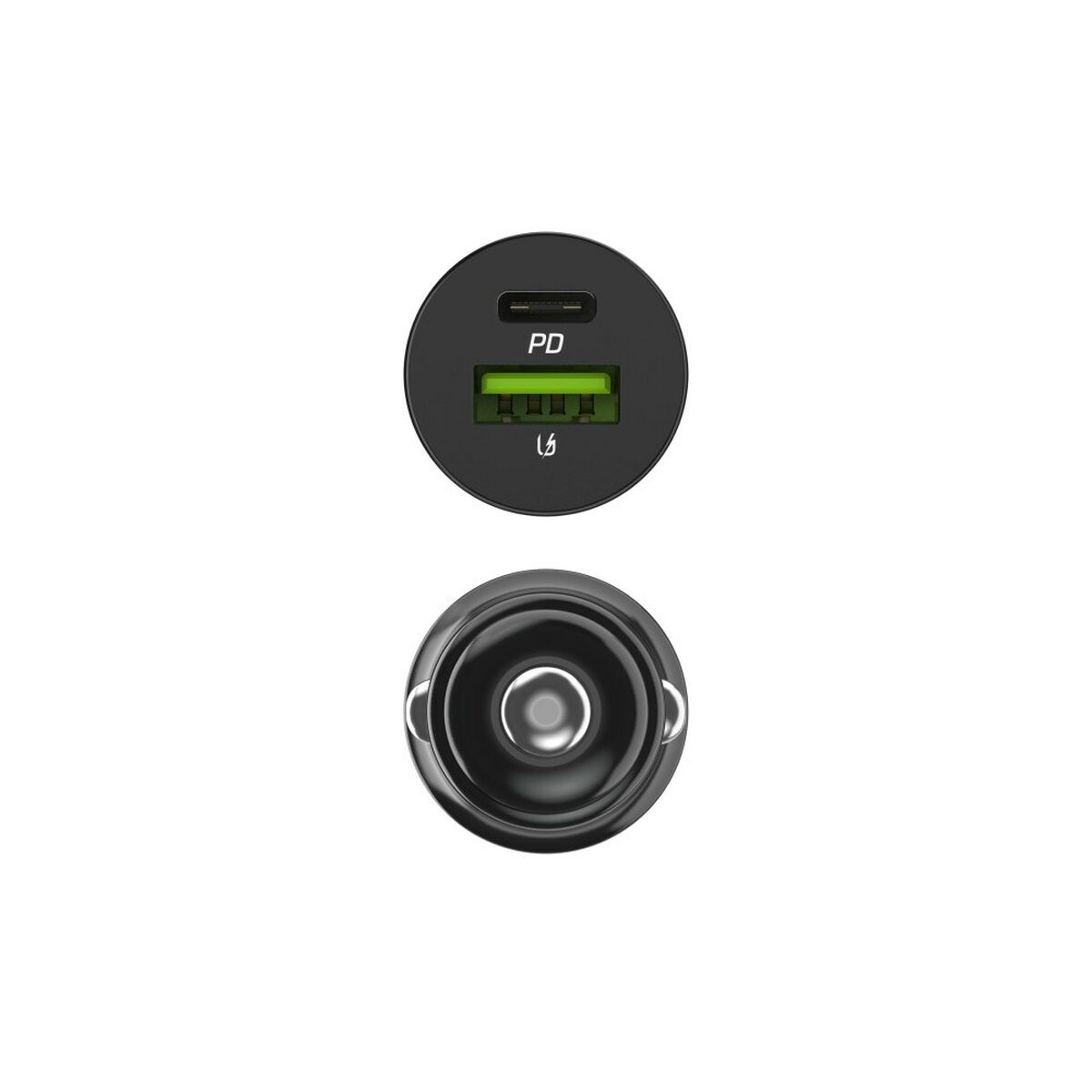 Cargador de Coche Green Cell CADM-GC-38AC Negro 38 W