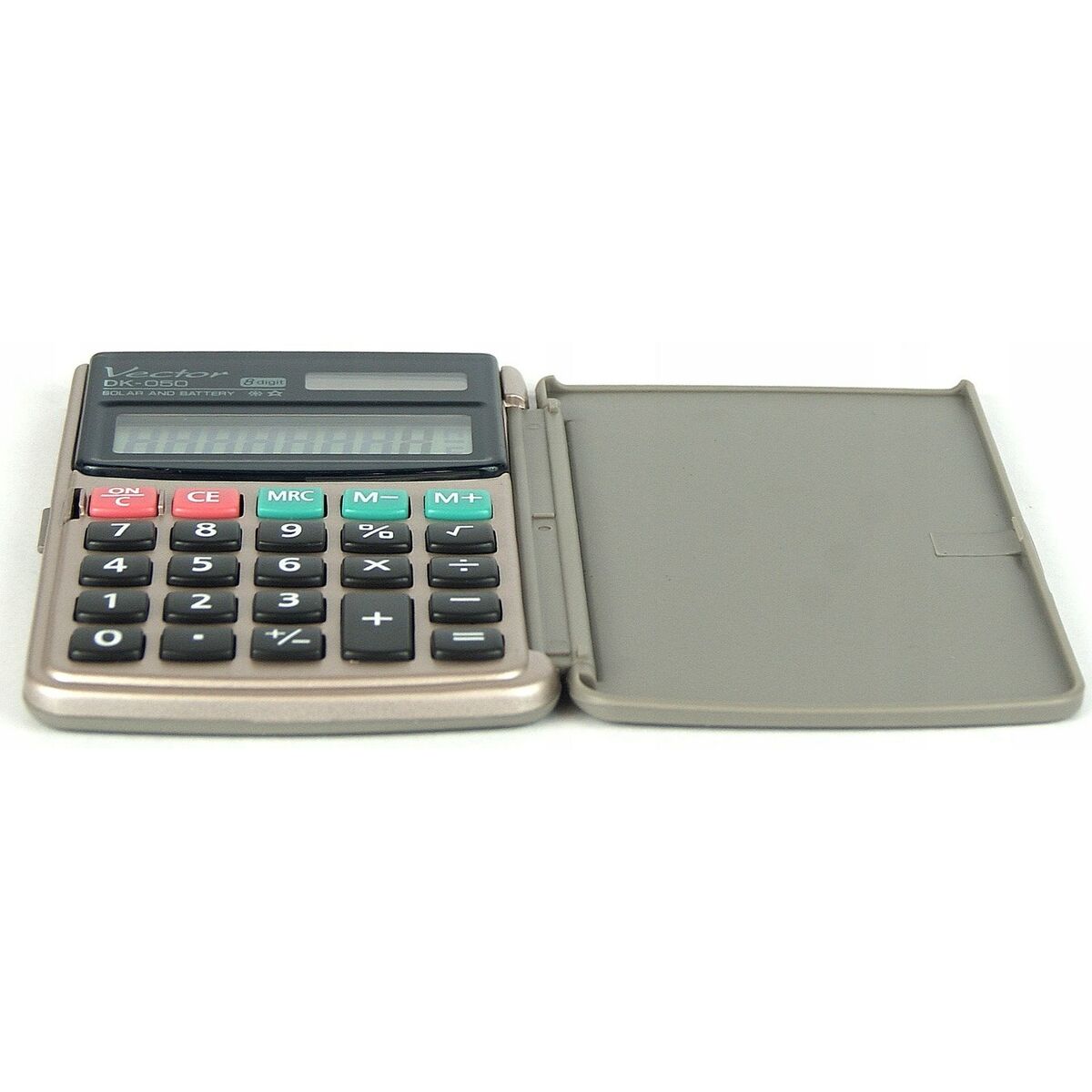 Calculadora Vector DK-050 Gris Plástico
