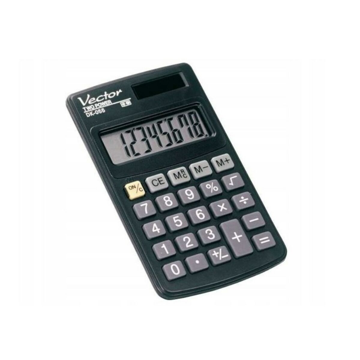 Calculadora Vector DK-055 Negro Plástico