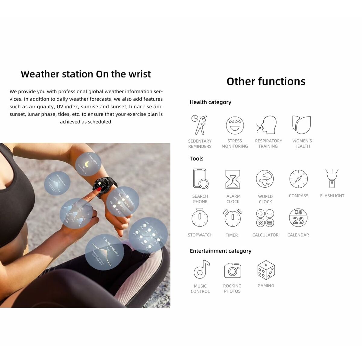 Smartwatch Mibro GS Active Negro 1,3"