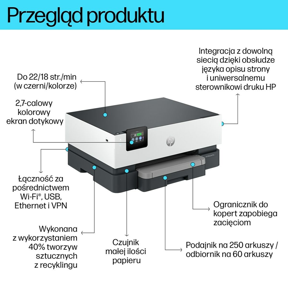 Impresora HP OfficeJet Pro 9110b