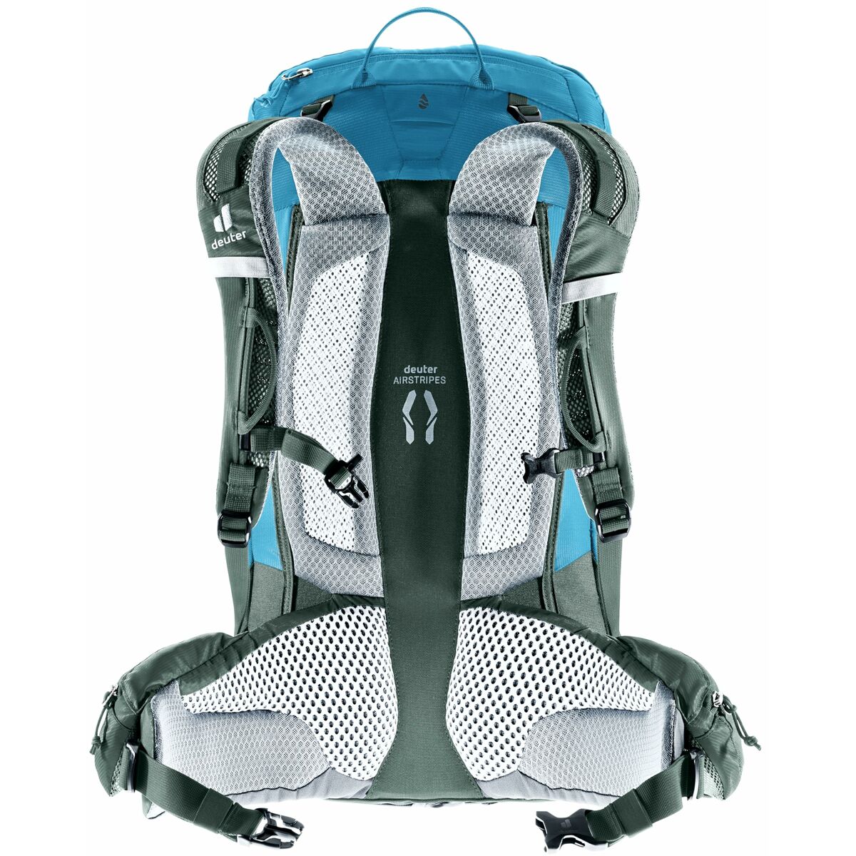 Mochila Deportiva Deuter Trail Pro 33 Azul Verde 33 L