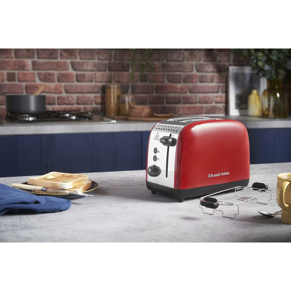 Tostadora Russell Hobbs 26554-56 Rojo