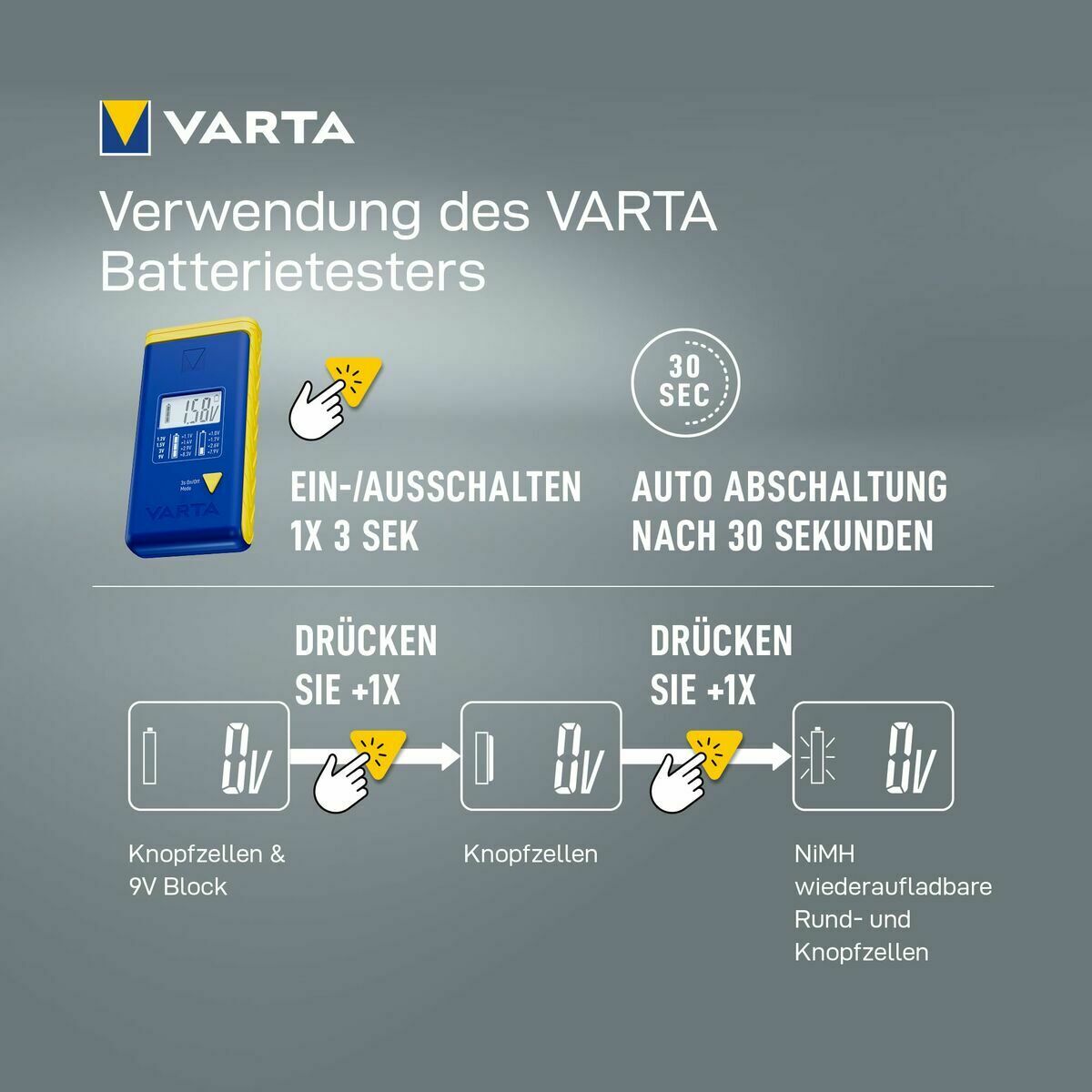 Pilas Varta LR44