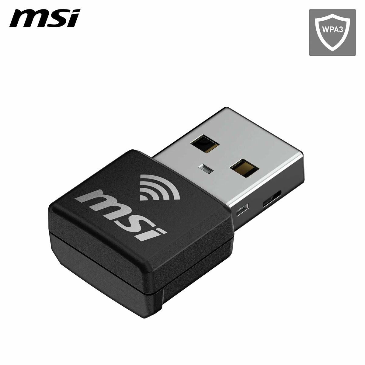 Adaptador USB Wifi MSI 302-8ZE30XE-000 Negro