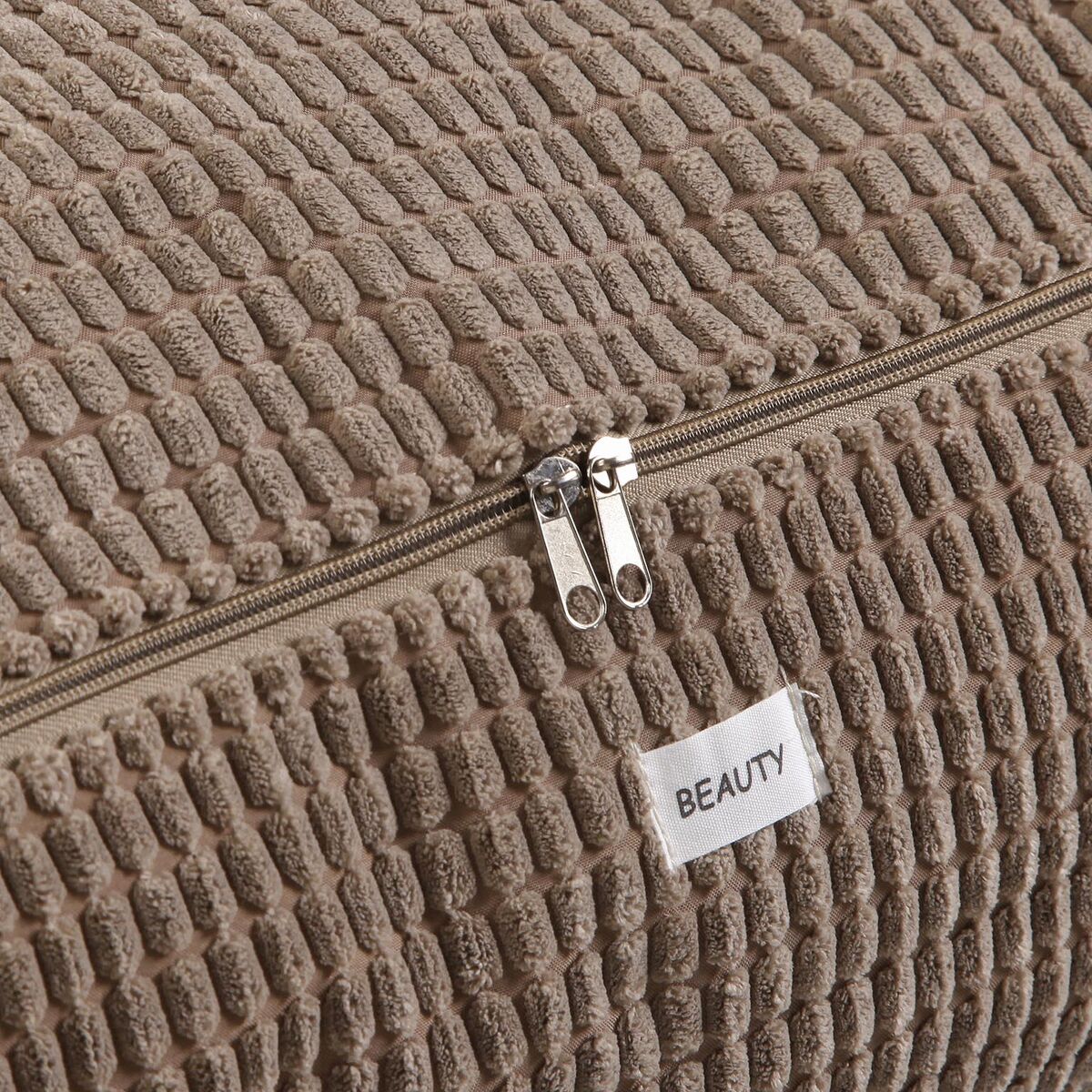 Caja de Almacenaje Versa Corduroy 40 x 25 x 50 cm Caqui