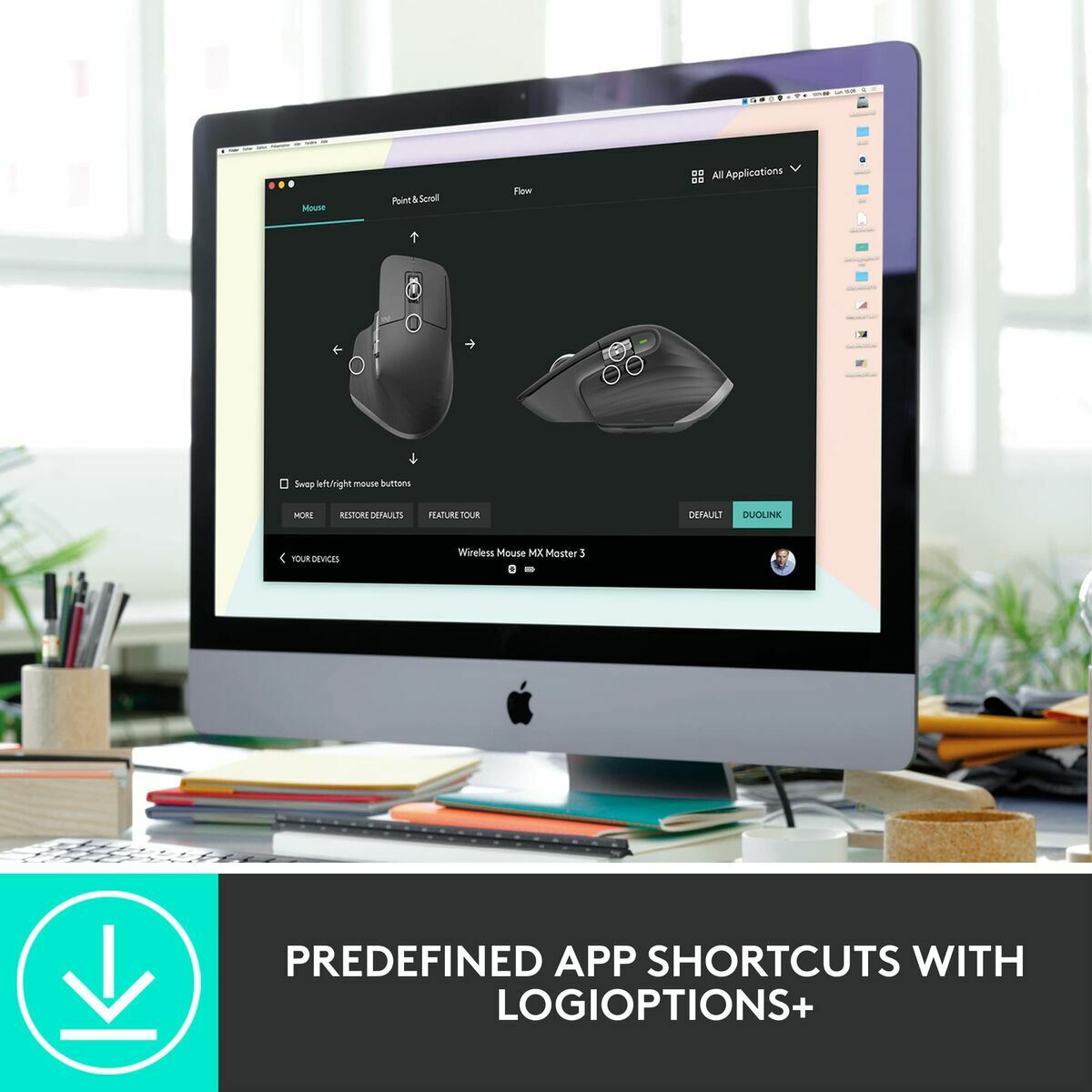 Ratón Inalámbrico Logitech 910-006582 Gris 8000 dpi