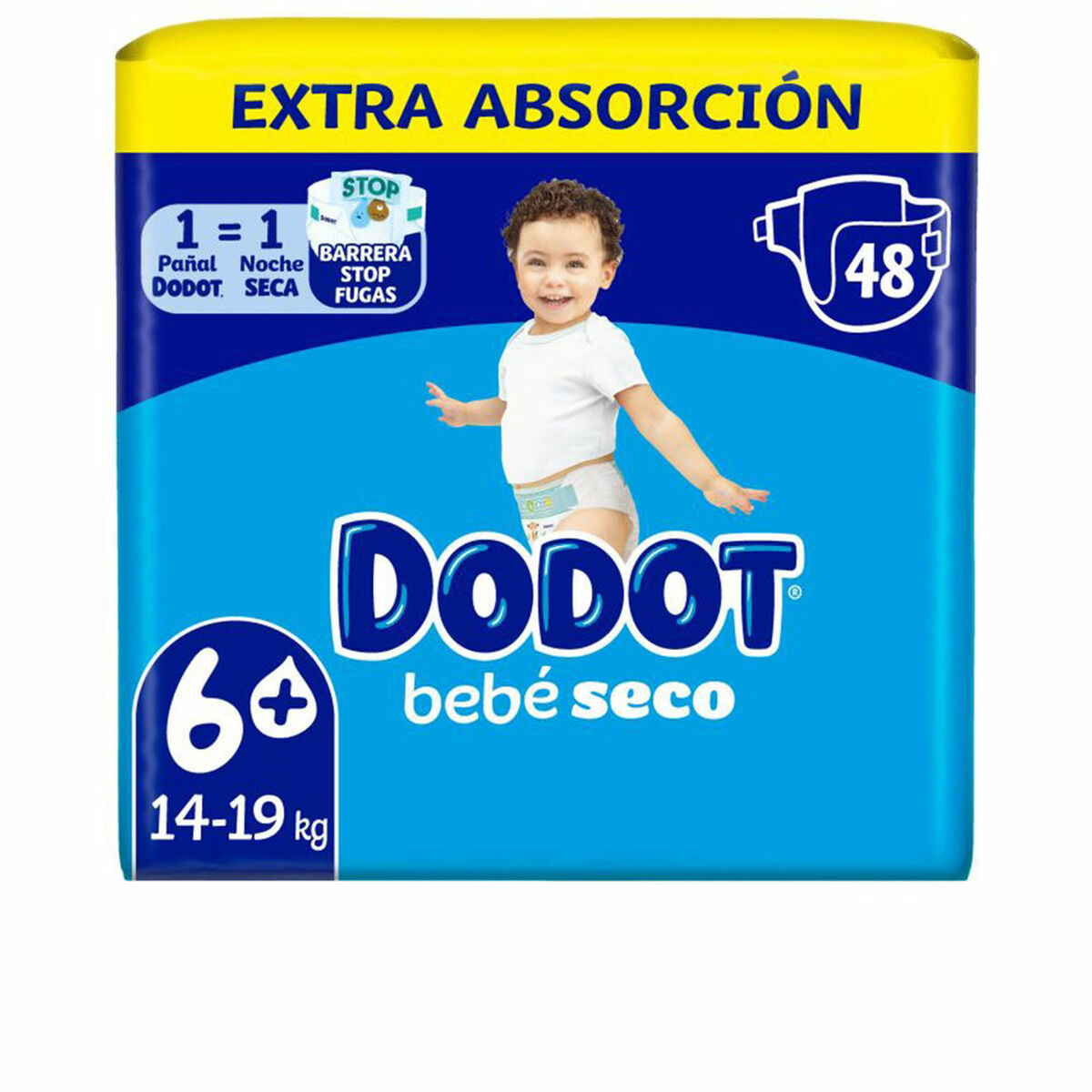 Pañales Desechables Dodot Etapas Extra 6 (48 Unidades)