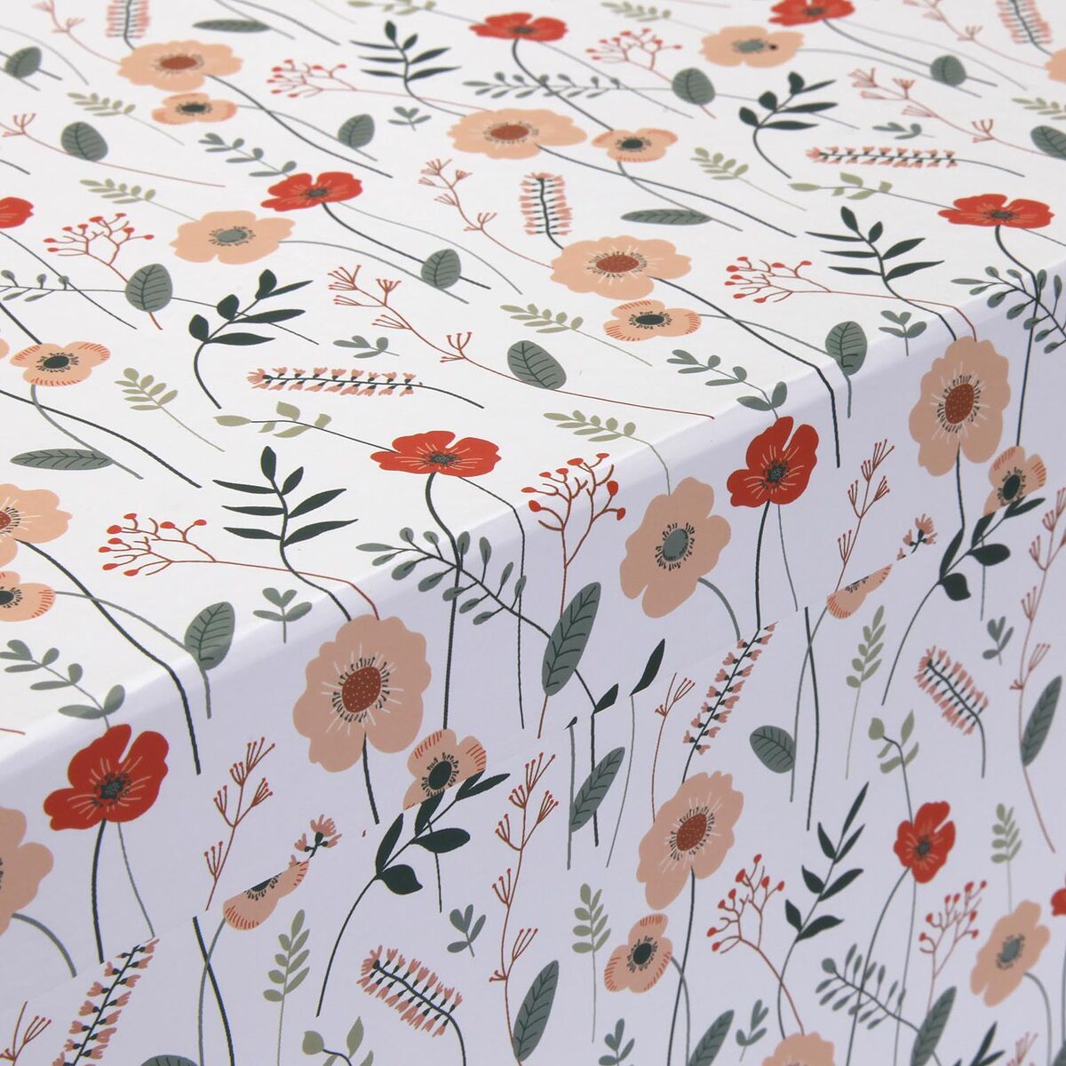 Set de Cajas Organizadoras Apilables Versa Cartón Flores 15 Piezas