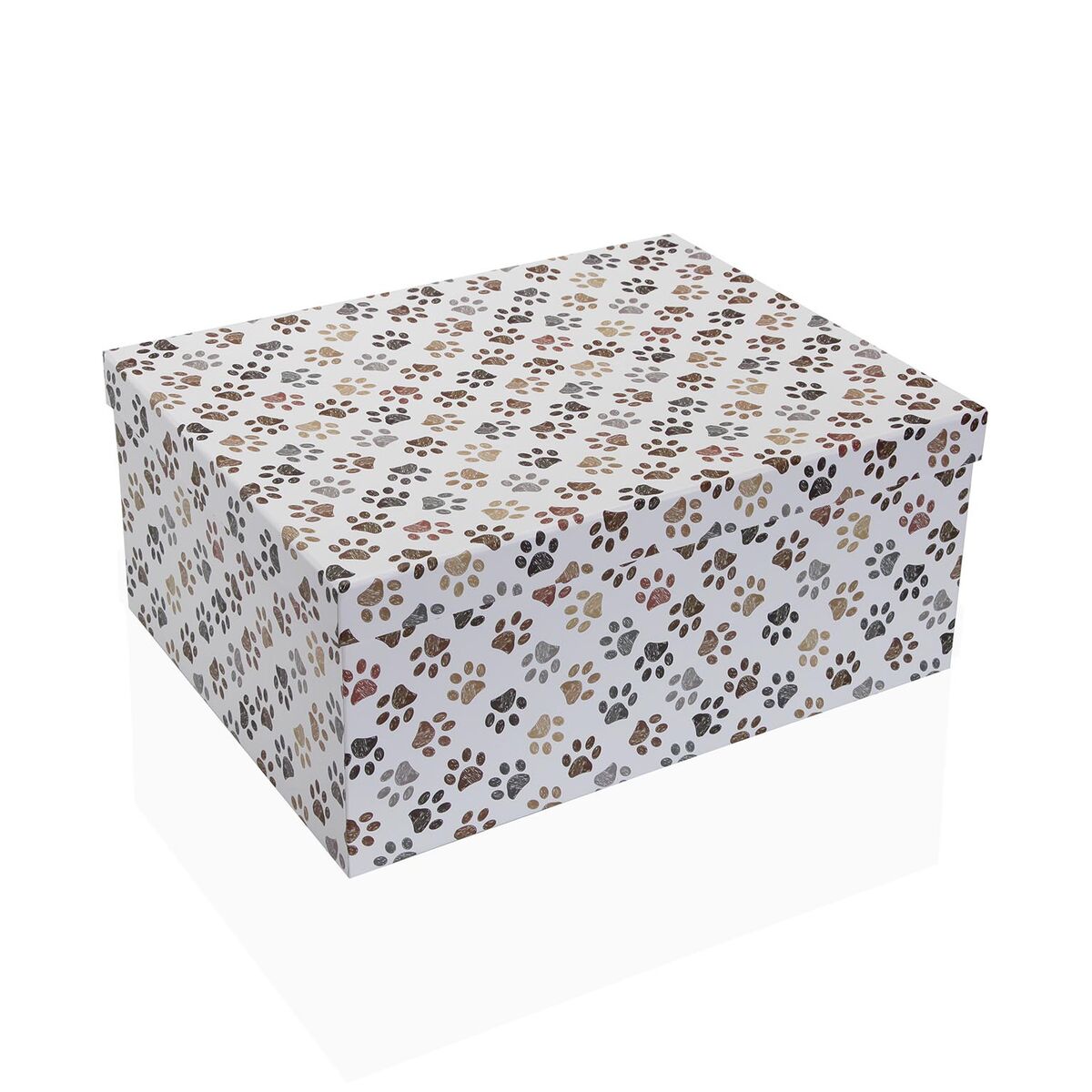 Set de Cajas Organizadoras Apilables Versa Petprint Cartón 10 Piezas