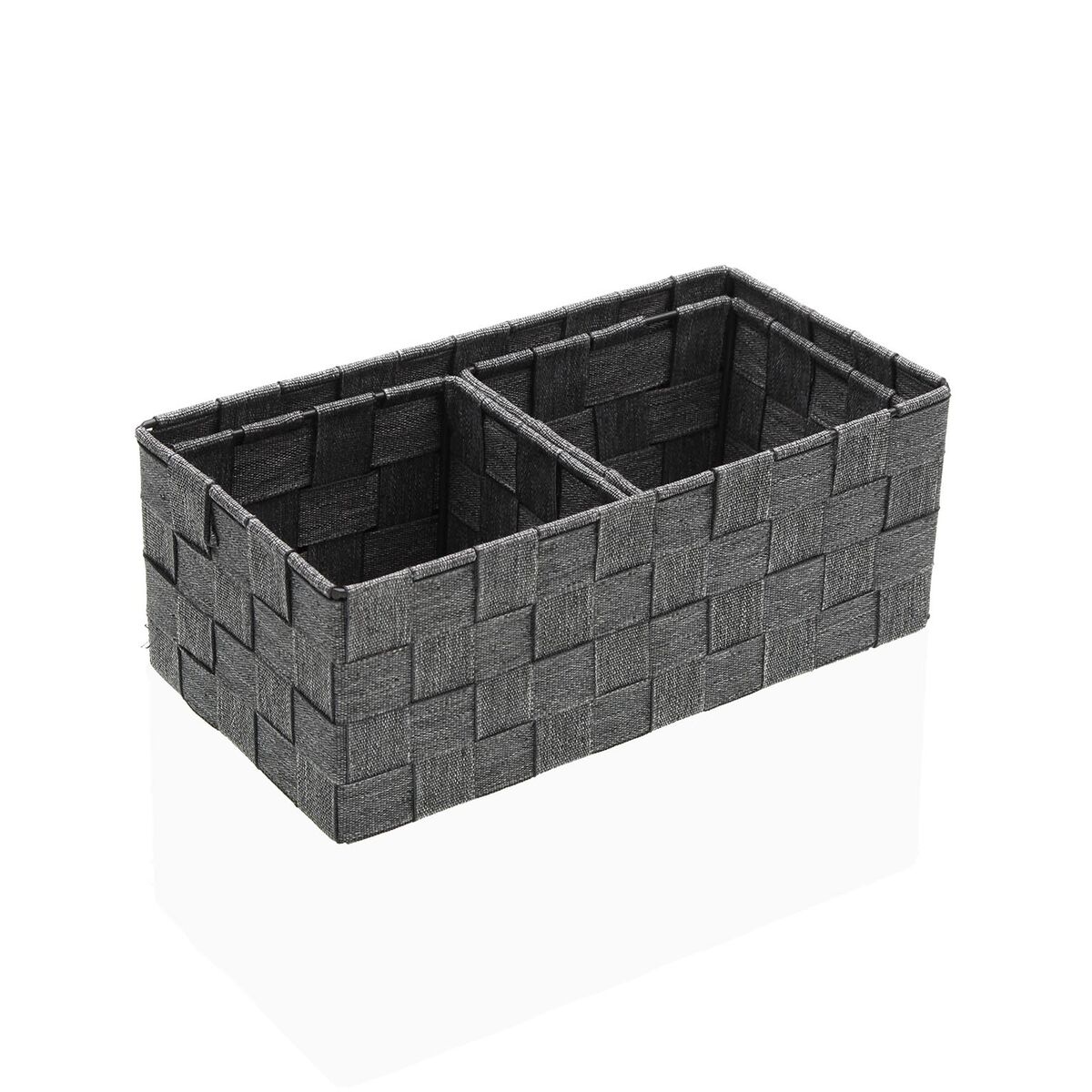 Juego de Cestas Versa Paja Polipropileno Fibra de maíz 14 x 10 x 27 cm