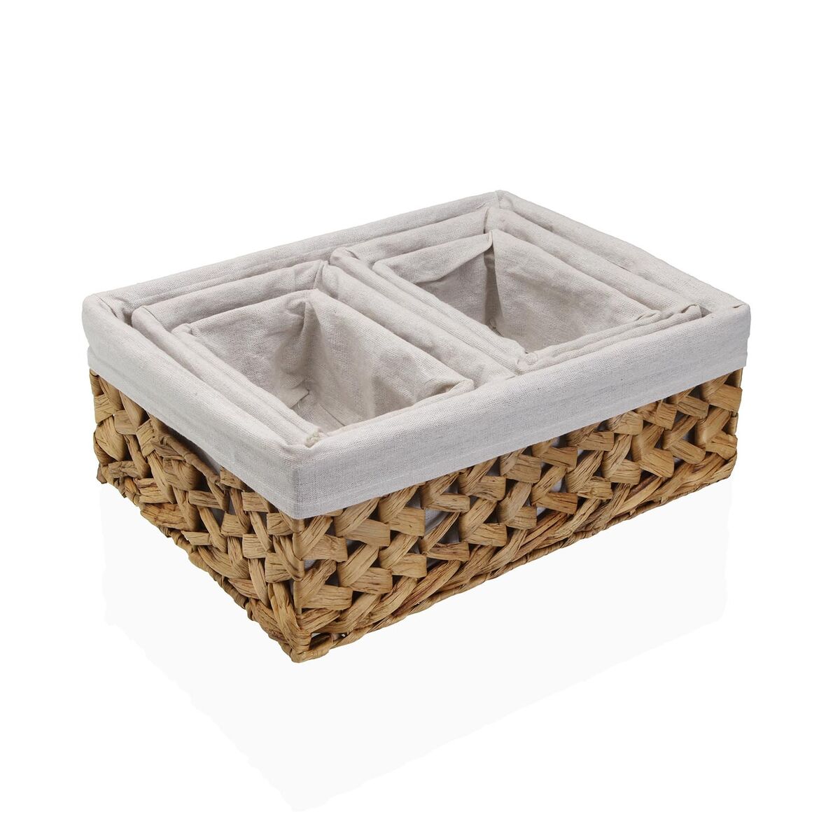 Juego de Cestas Versa Braids Jacinto de agua 30 x 15 x 40 cm