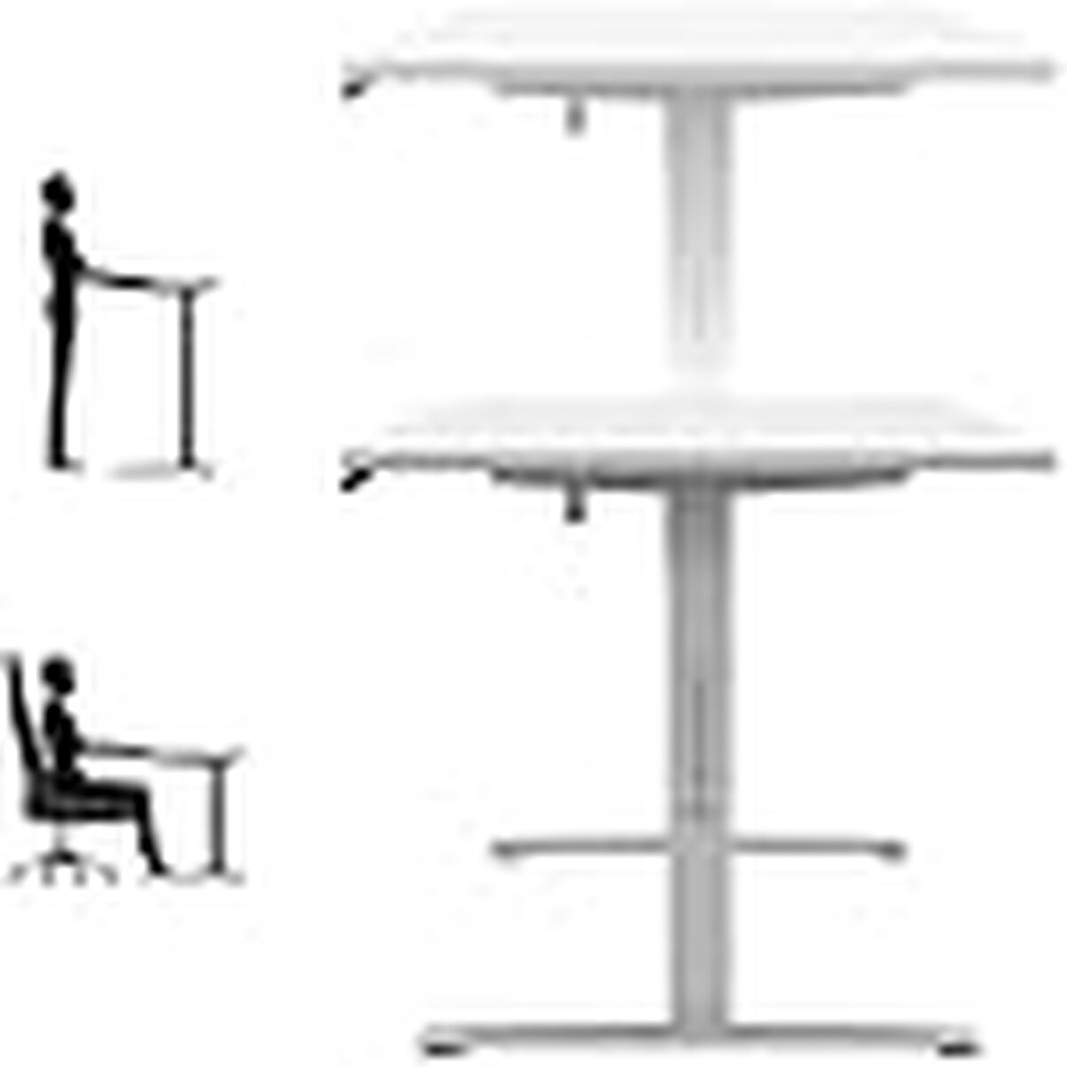 Escritorio Mark Adler MA-Leader 7.6 White Blanco