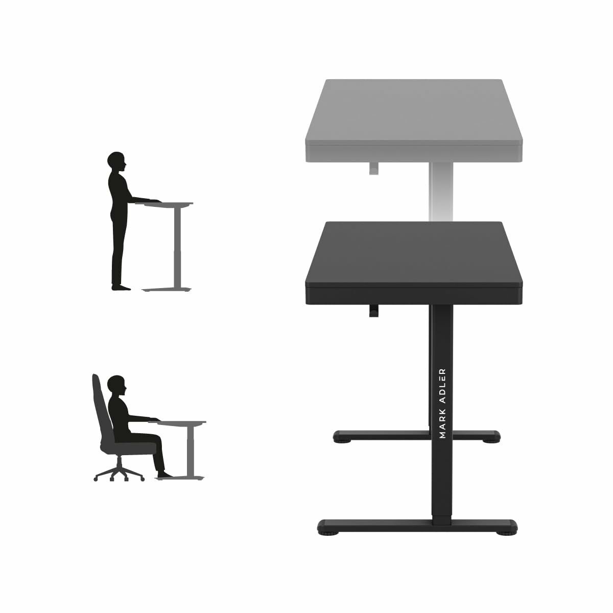 Escritorio Mark Adler MA-Leader 8.2 Black Negro