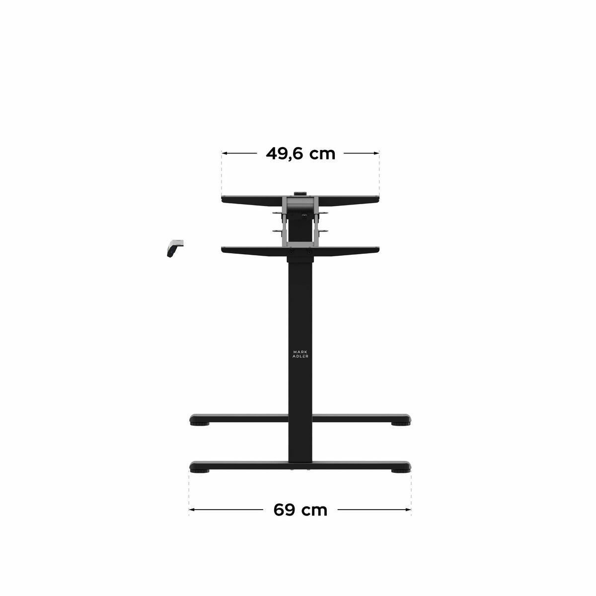 Soporte ajustable Mark Adler MA-XENO 4.5 BLACK Negro