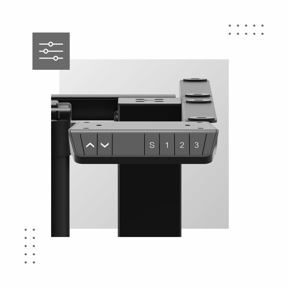 Soporte ajustable Mark Adler MA-XENO 7.6 Negro