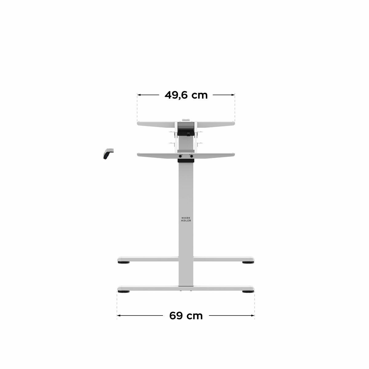 Soporte ajustable Mark Adler MA-XENO 4.5 WHITE Blanco
