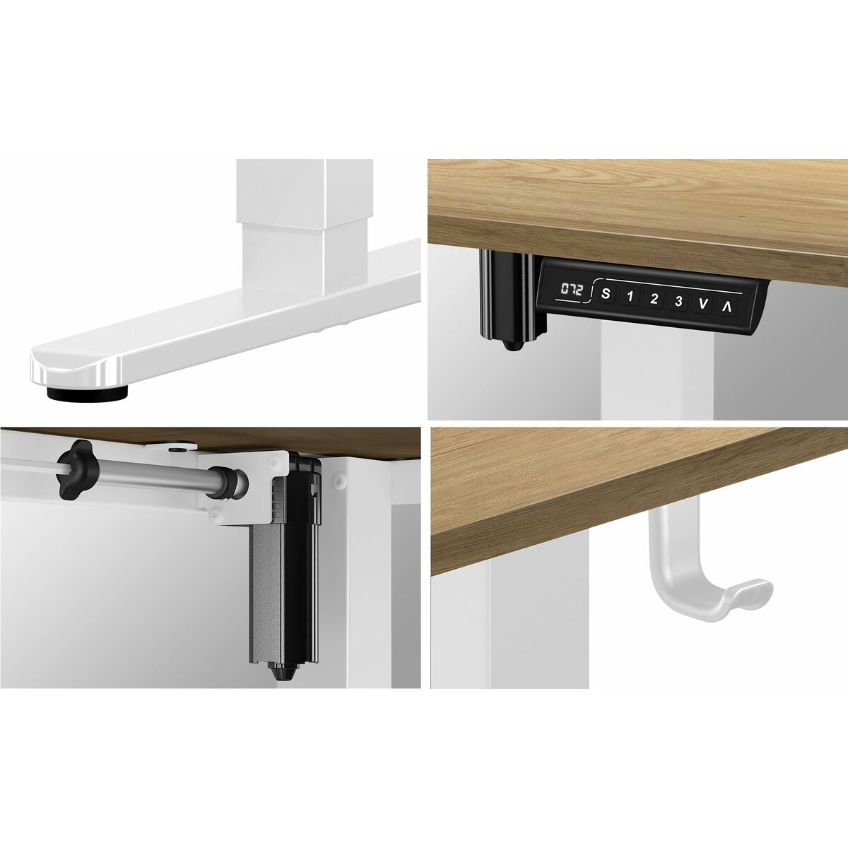 Escritorio Mark Adler MA-Leader 7.0 Craft Blanco Madera