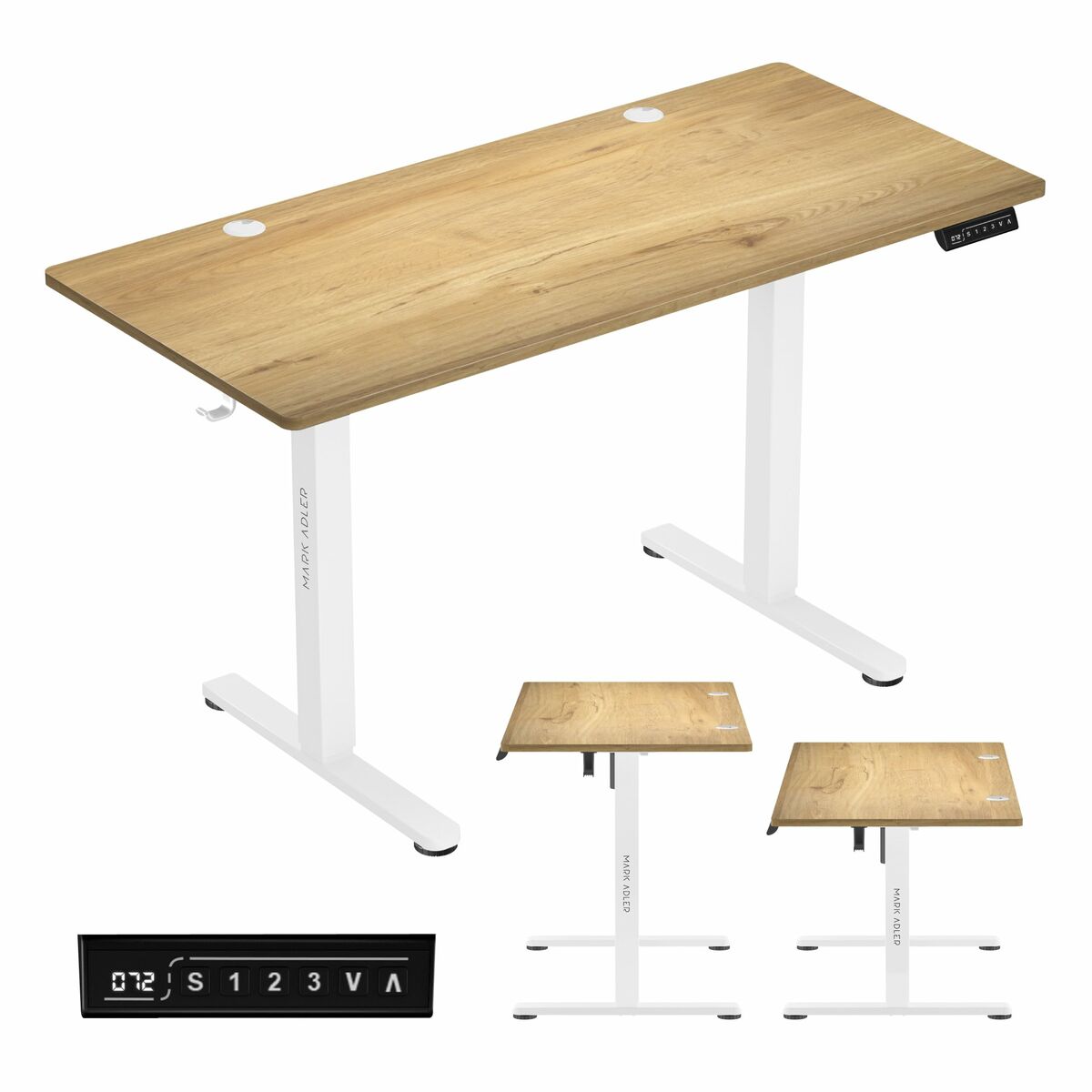 Escritorio Mark Adler MA-Leader 7.0 Craft Blanco Madera