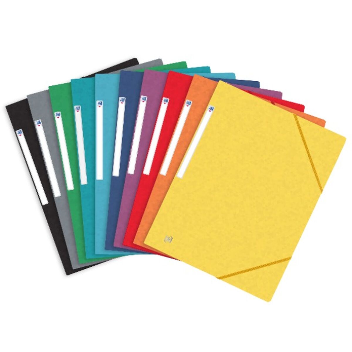 Carpeta Oxford TOP FILE Multicolor A4+ 10 Piezas (10 Unidades)