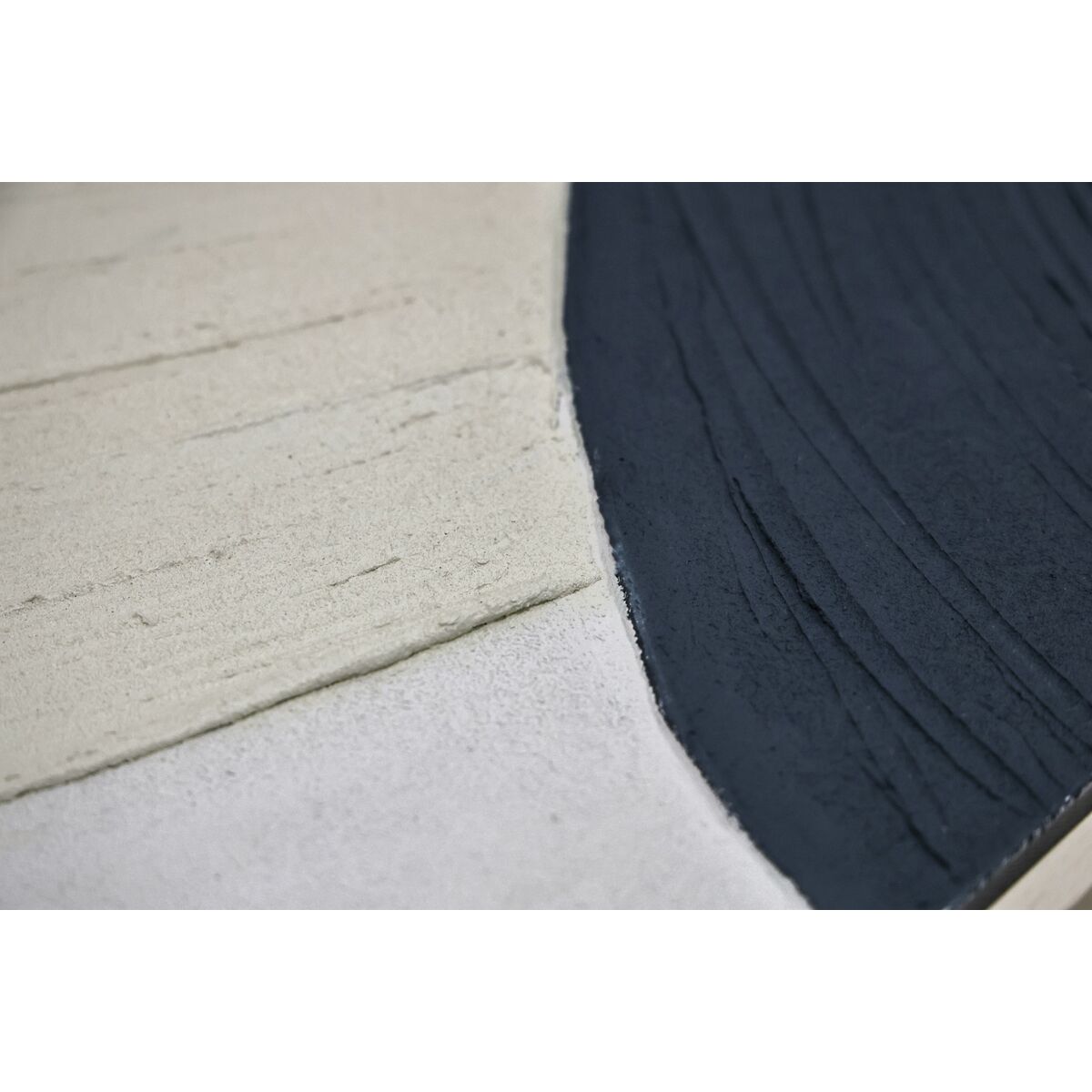 Lienzo Home ESPRIT Azul Blanco Moderno Urbano (2 Unidades)