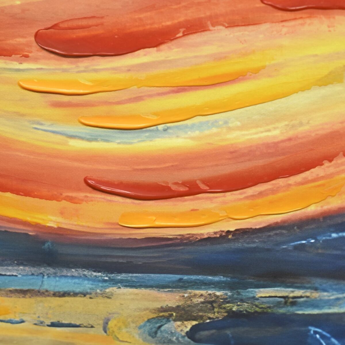 Cuadro con LED Home ESPRIT Moderno Animales 53 X 3,7 X 73 CM (2 Unidades)