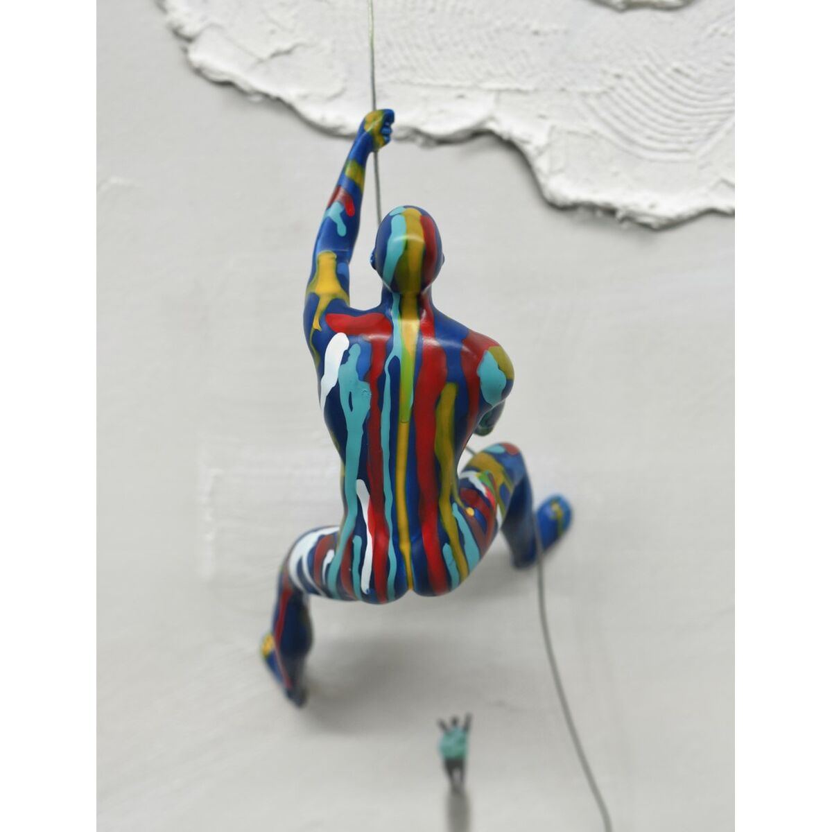 Lienzo Home ESPRIT Blanco Moderno 100 x 3,5 x 150 cm