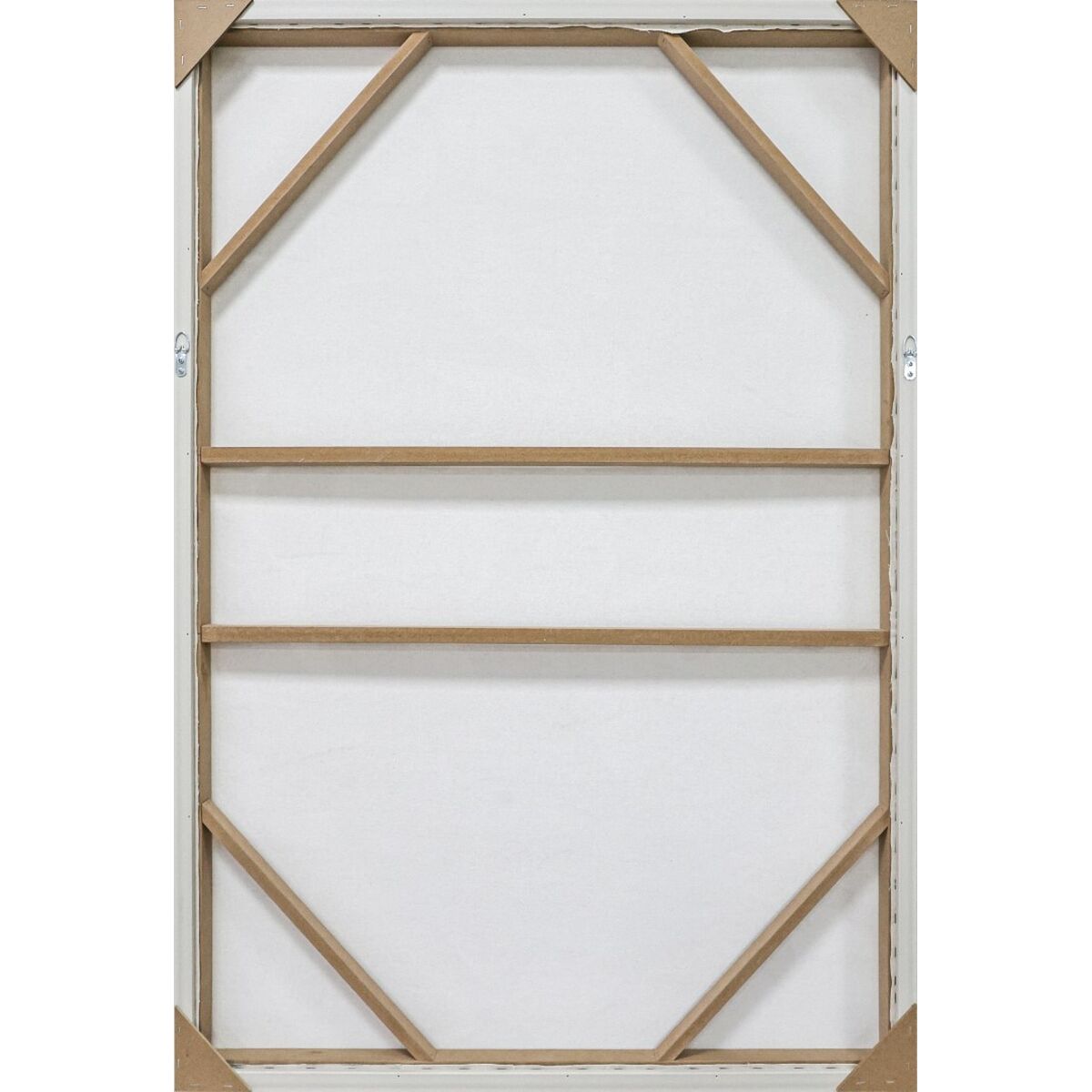 Lienzo Home ESPRIT Negro Rojo Urbano 83 x 4 x 123 cm (2 Unidades)