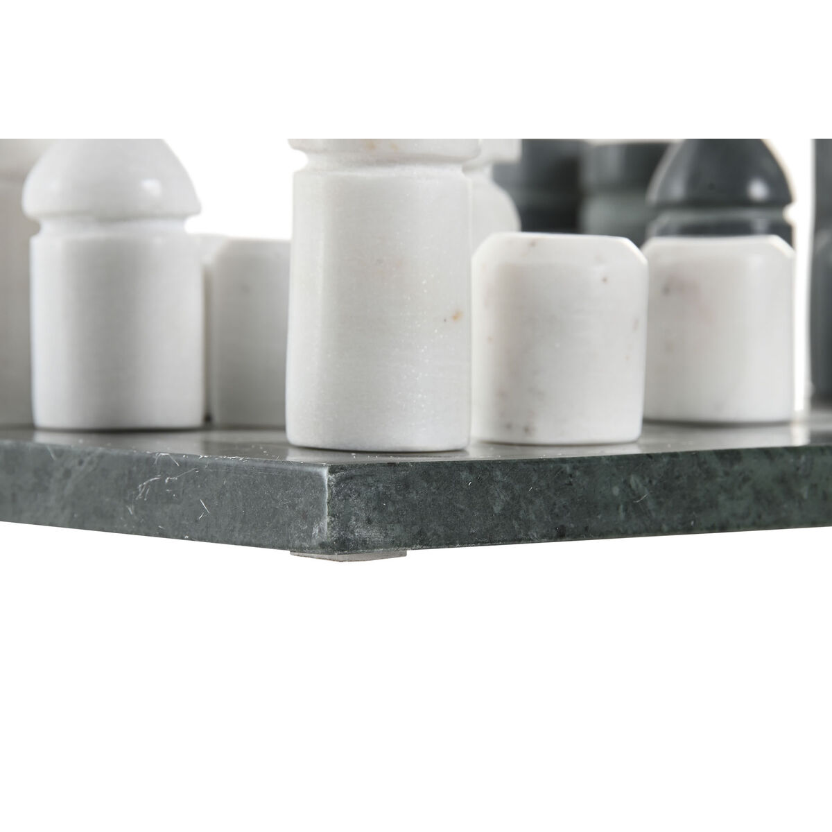 Ajedrez Home ESPRIT Latón Mármol