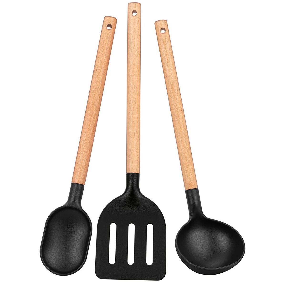 Batería de Cocina Smile MGK-23 Negro Madera 7 Piezas