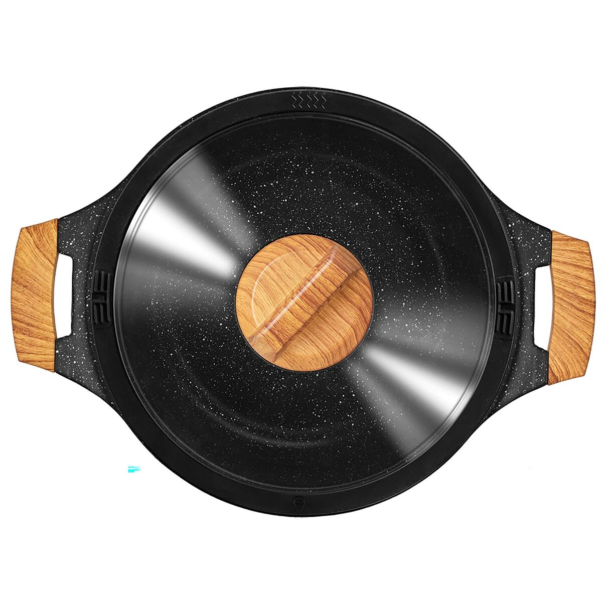 Batería de Cocina Smile MGK-23 Negro Madera 7 Piezas