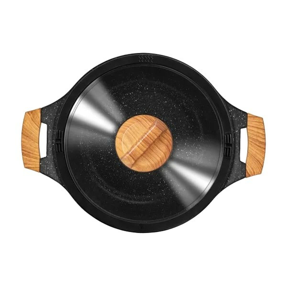 Batería de Cocina Smile MGK-23 Negro Madera 7 Piezas