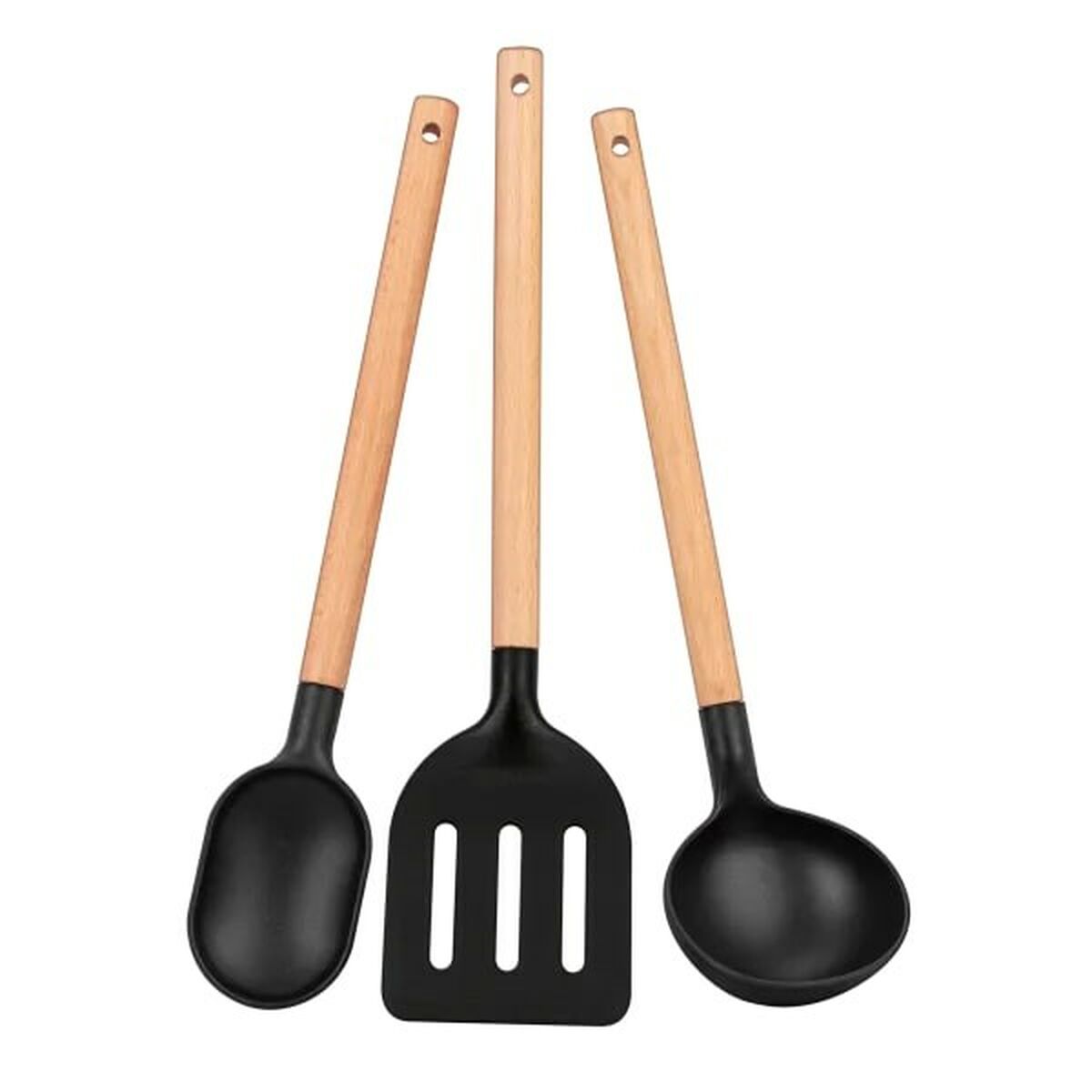 Batería de Cocina Smile MGK-23 Negro Madera 7 Piezas