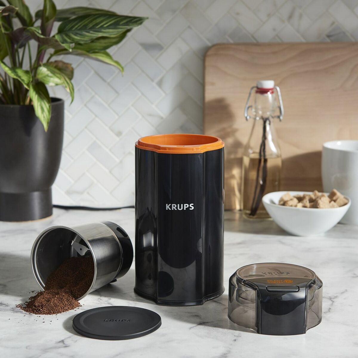Molinillo Eléctrico Krups GX332810 Negro 175 W 90 g