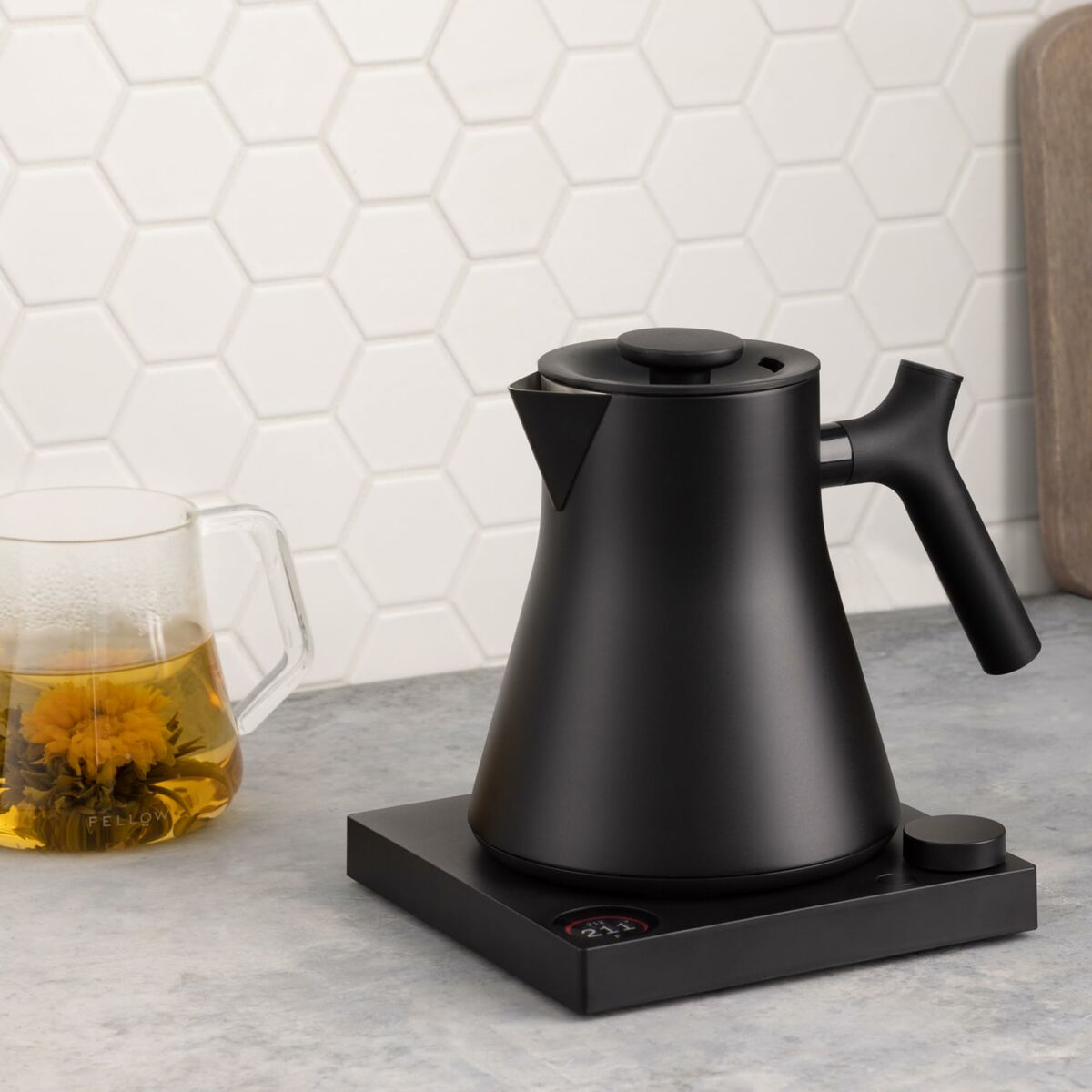 Hervidor Fellow Negro Acero Inoxidable Plástico 1200 W 900 ml