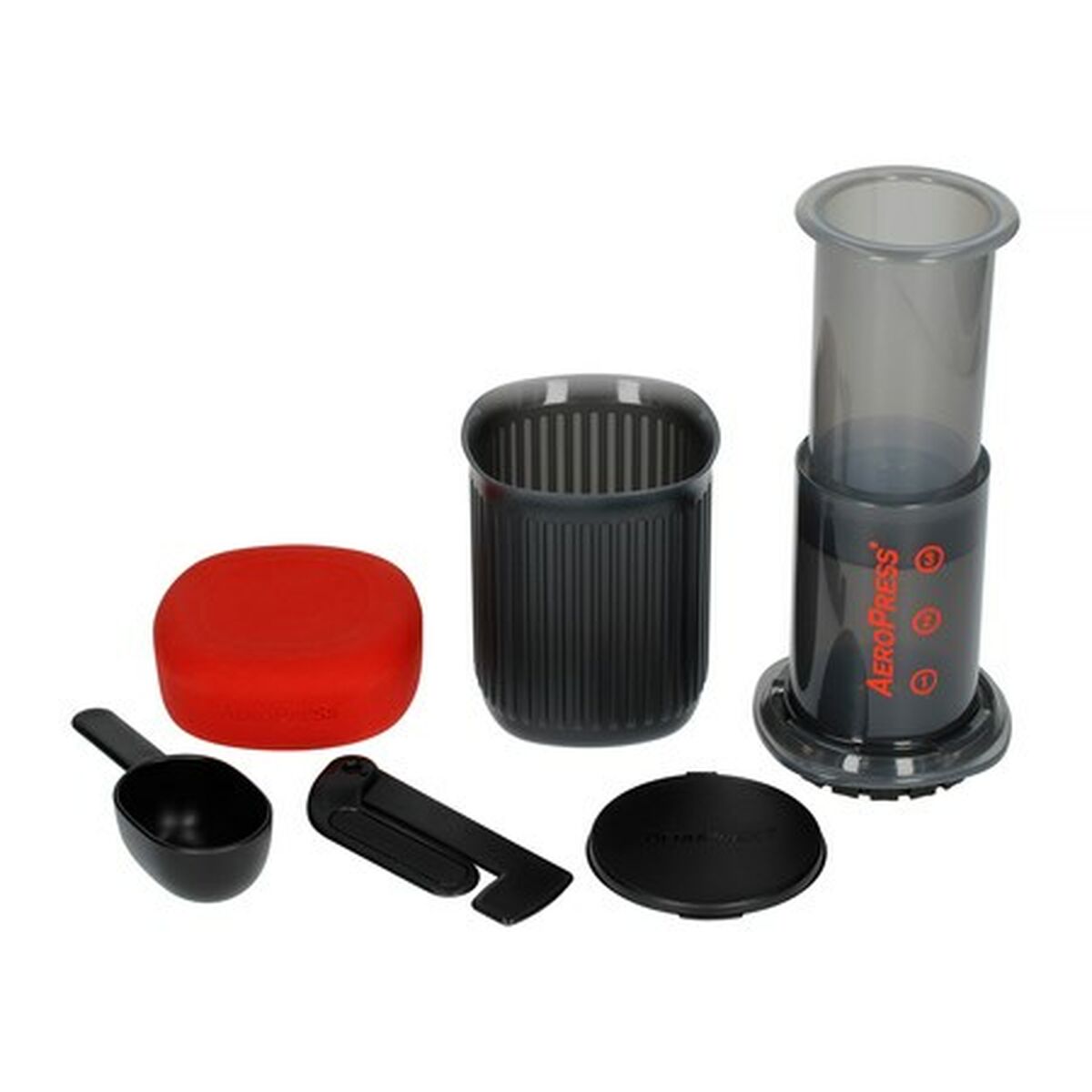 Cafetera Portátil Aeropress Go Negro 3 Tazas