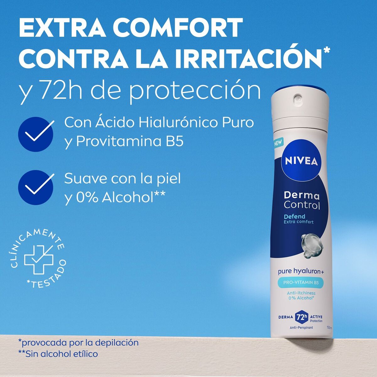 Desodorante en Spray Nivea DERMA CONTROL 200 ml