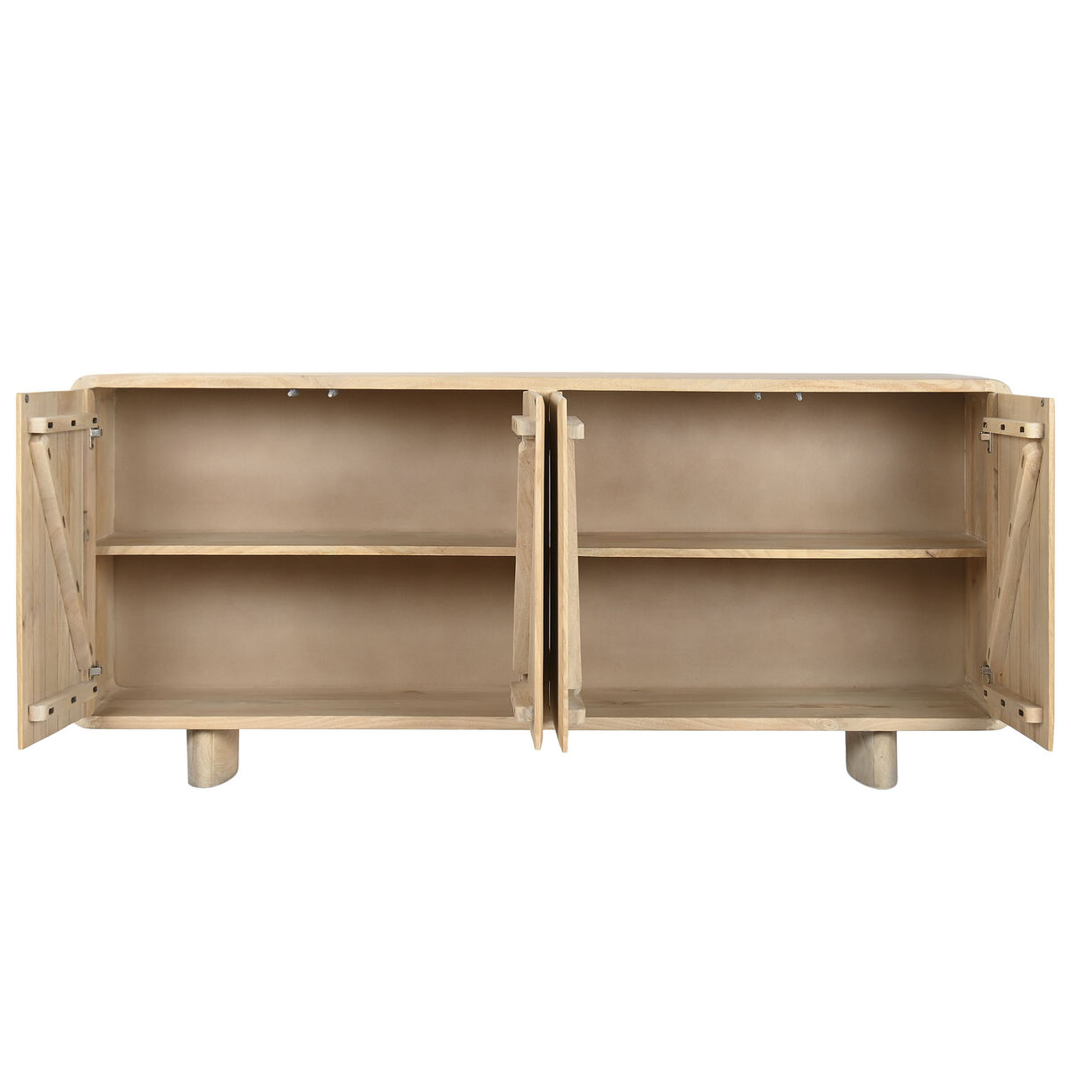 Aparador Home ESPRIT Marrón Roble 180 x 40 x 80 cm