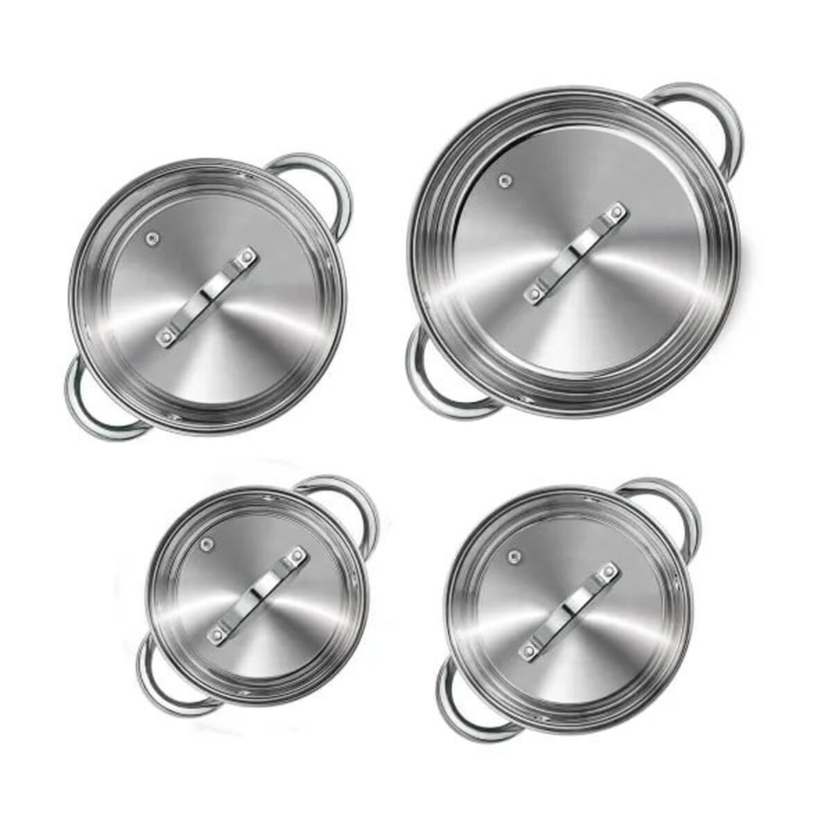 Batería de Cocina Smile MGK-10 Acero 10 Piezas