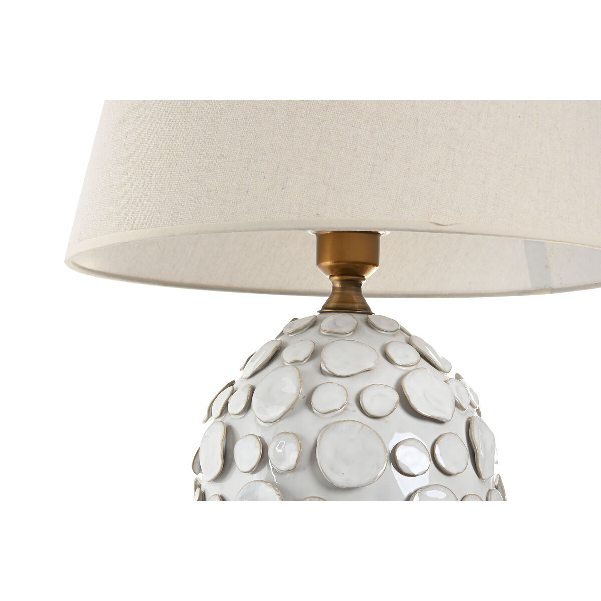 Lámpara de mesa Home ESPRIT Blanco 50 W 220 V