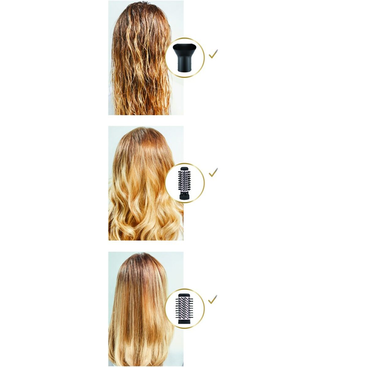 Cepillo Térmico Rowenta CF9550F0 1 Pieza