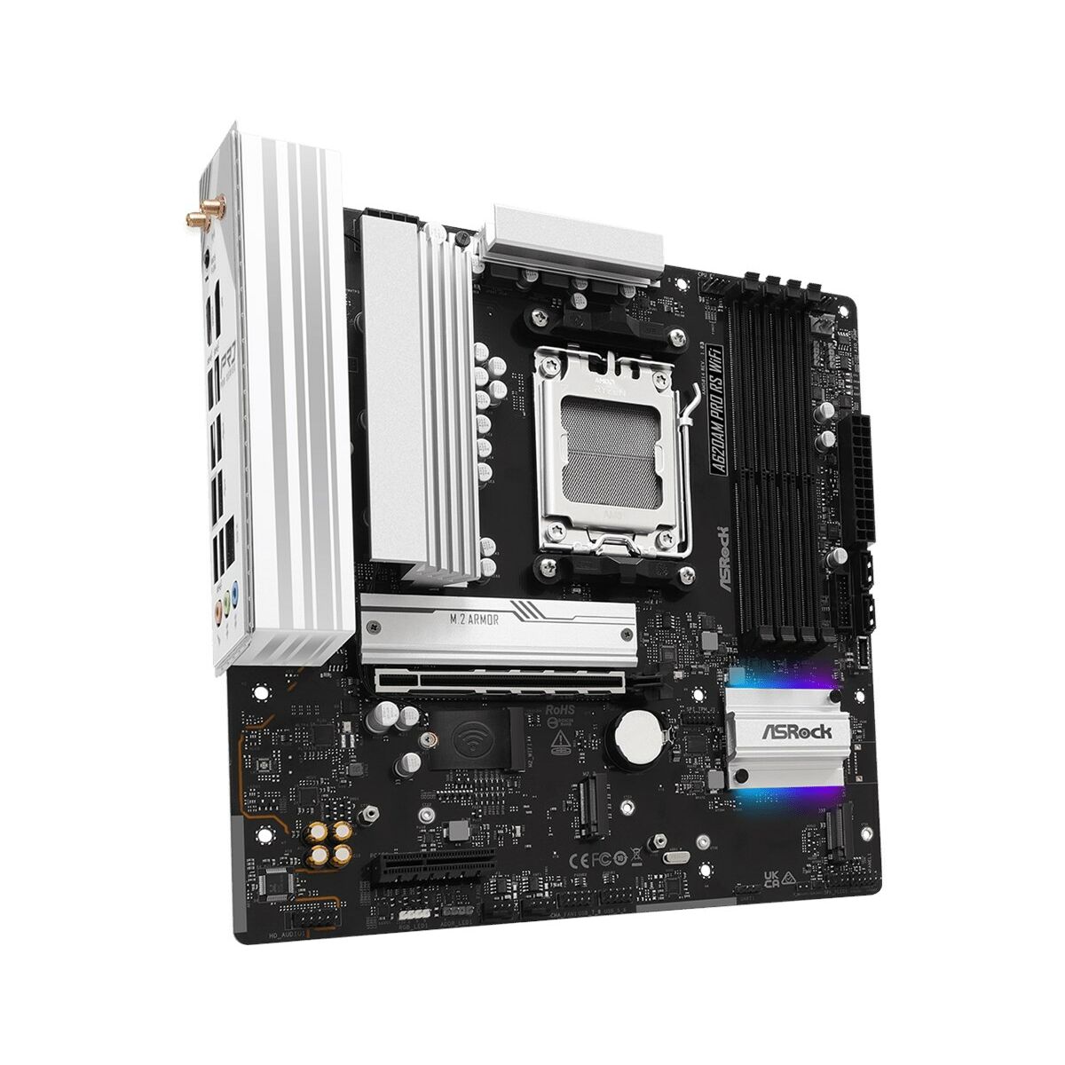 Placa Base ASRock A620AM PRO RS WIFI AMD AM5 AMD A620