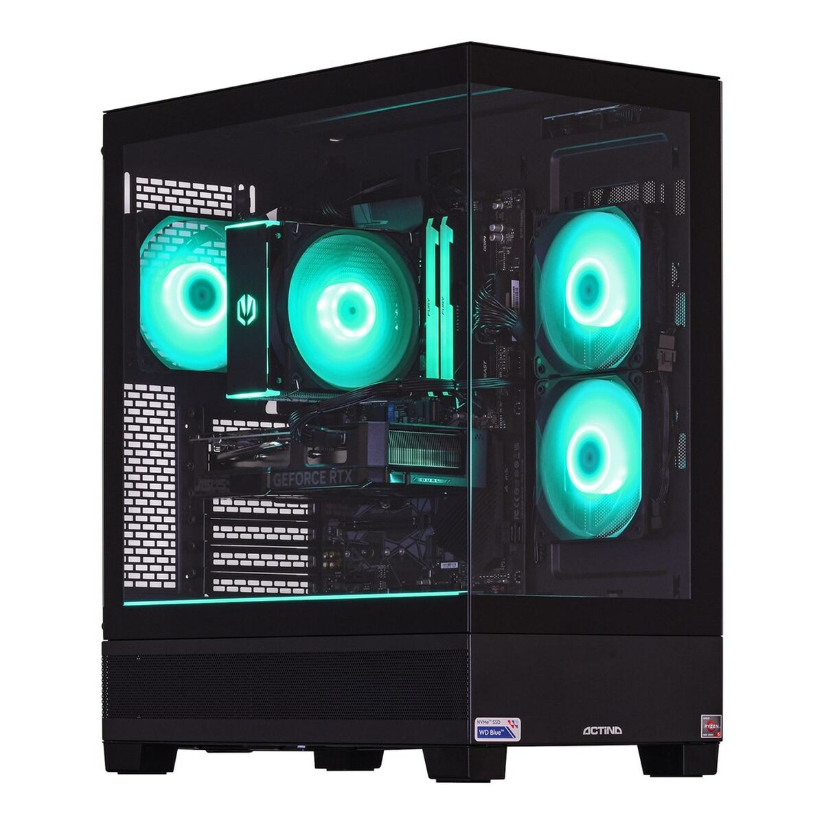 PC de Sobremesa Actina KOMACNGIP0365 AMD Ryzen 5 5600X 32 GB RAM 1 TB SSD geforce rtx 5060