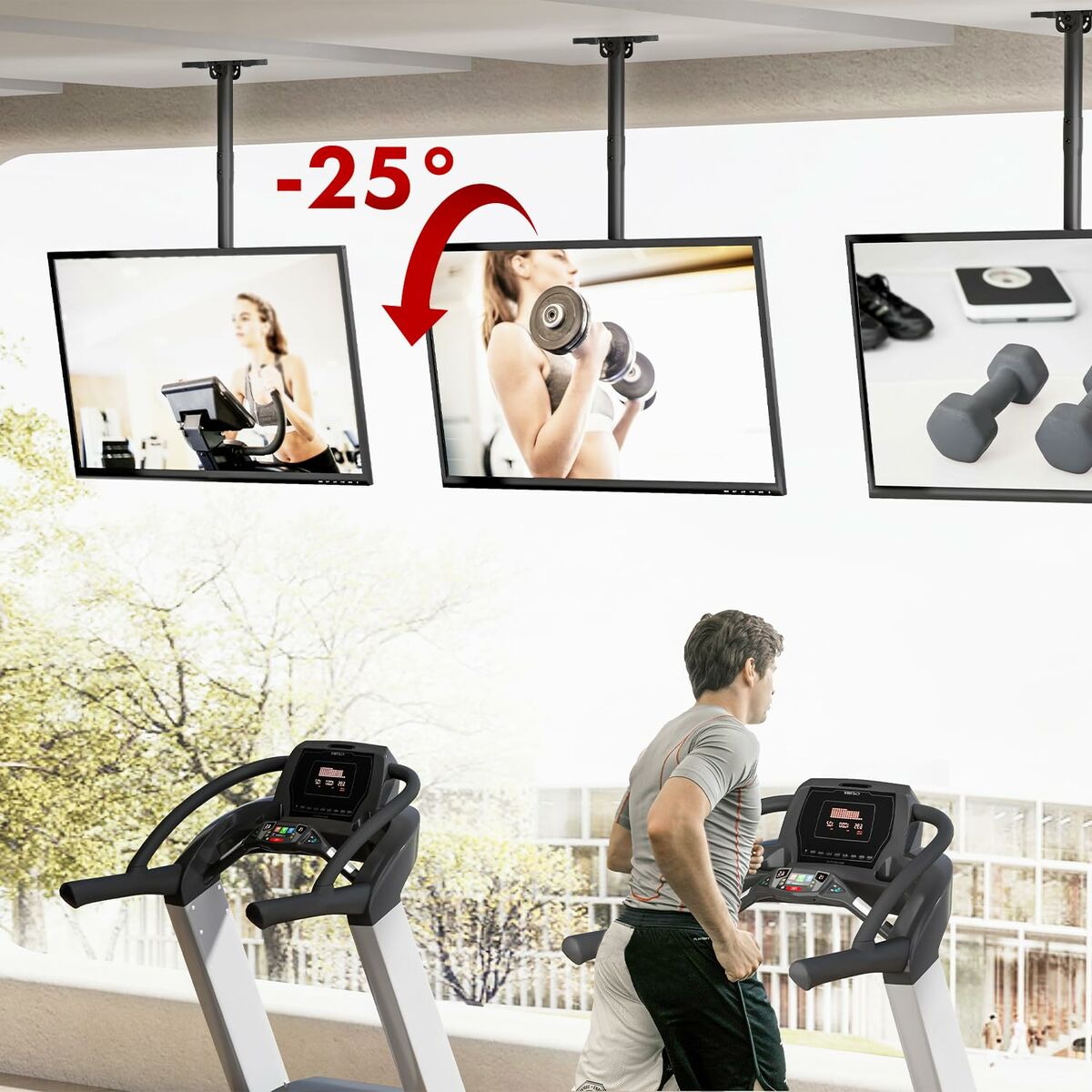 Soporte de Mesa para Pantalla MacLean MC-112 B 86" 43"