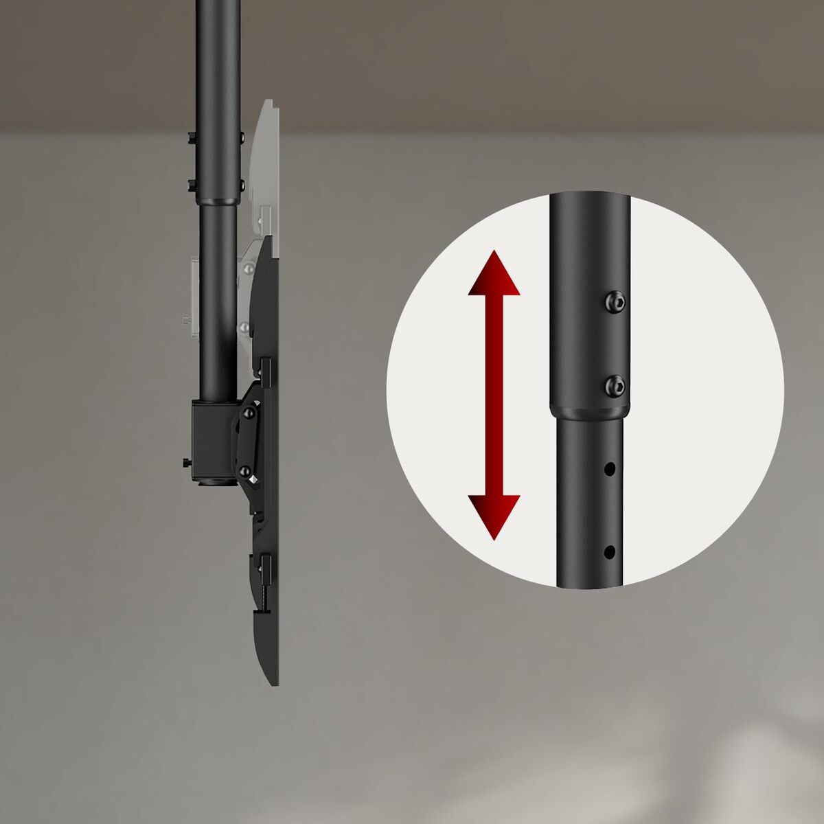 Soporte de Mesa para Pantalla MacLean MC-112 B 86" 43"