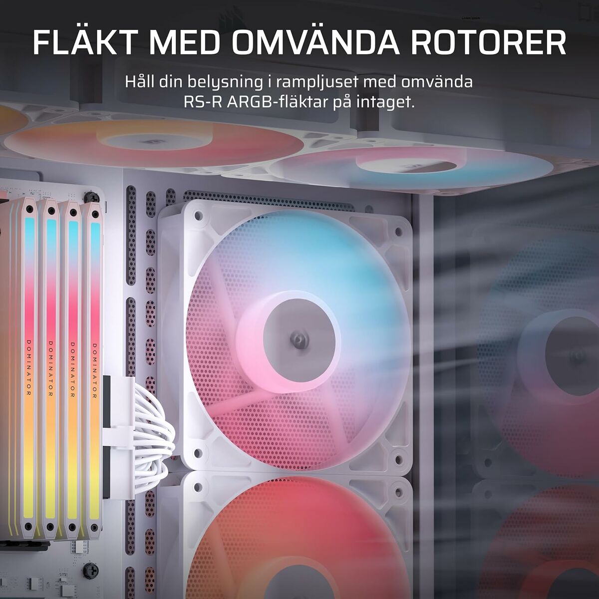 Ventilador de Caja Corsair 540141 Ø 12 cm (3 Unidades)