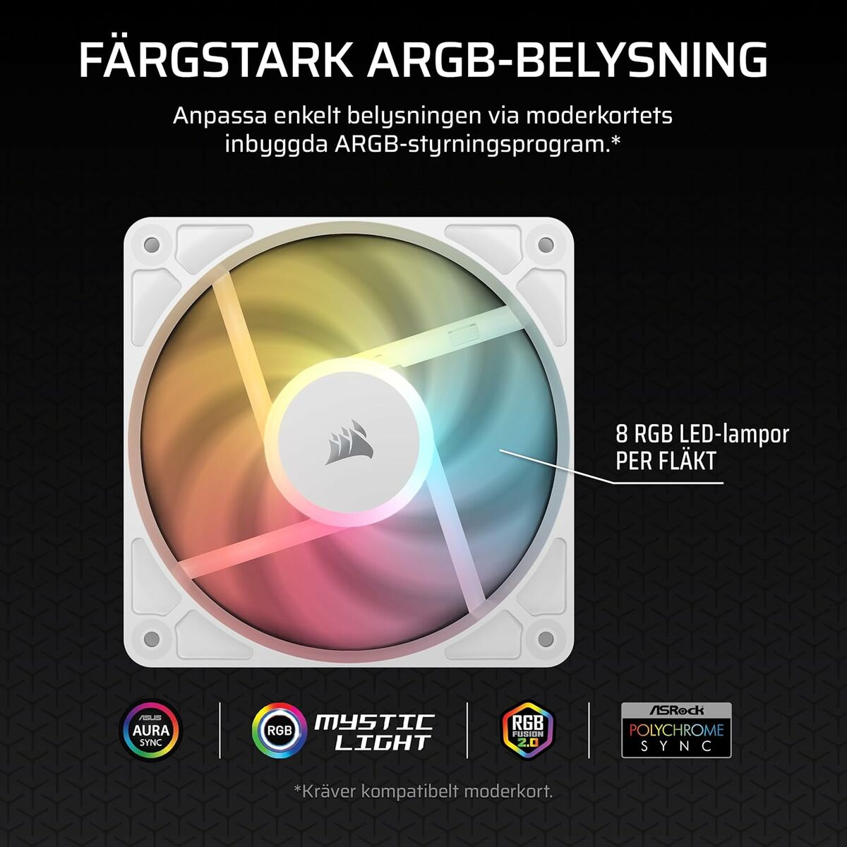 Ventilador de Caja Corsair 540141 Ø 12 cm (3 Unidades)